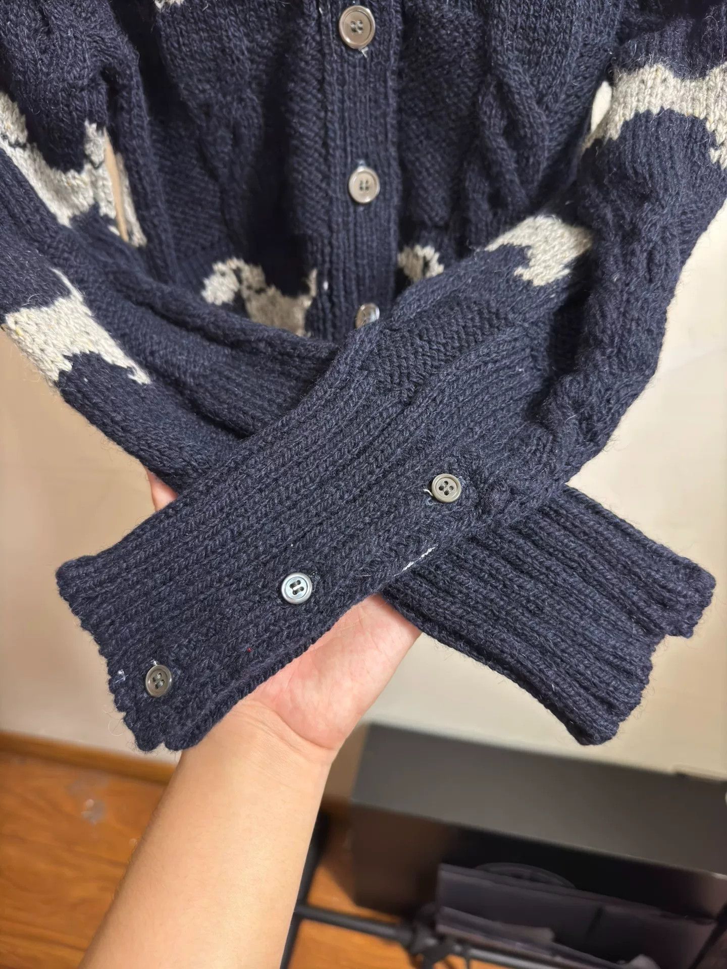 Thom Browne Thom Browne Long Sleeve Knit Sweater Size US S / EU 44-46 / 1 - 6 Thumbnail