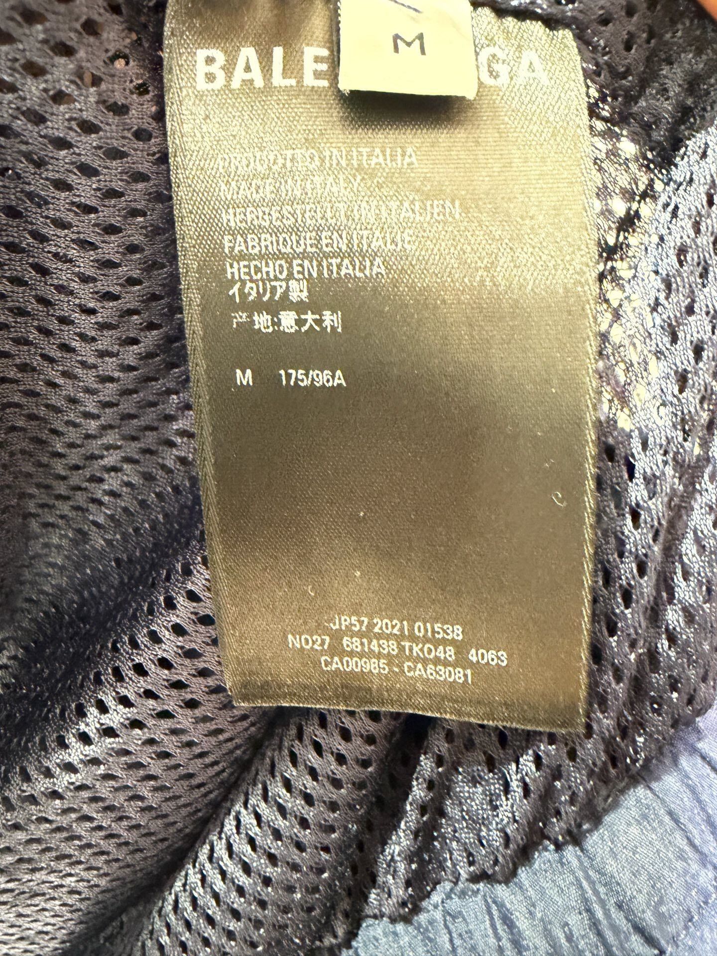 Balenciaga Balenciaga Color-Blocked Embroidered Jacket Size US M / EU 48-50 / 2 - 6 Thumbnail
