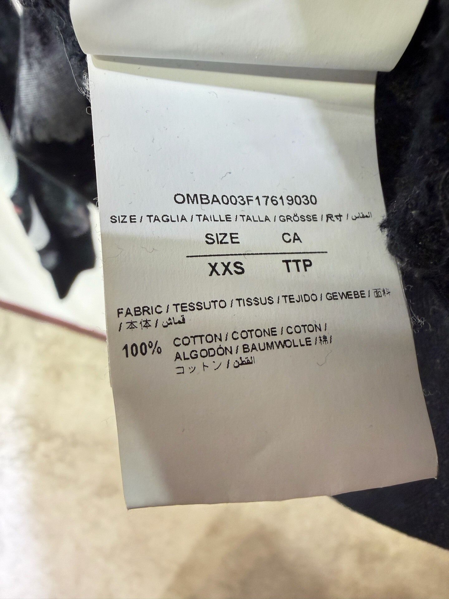 Off-White Off-White Black Fireworks Sweatshirt Size XXS / US 00 / IT 34 - 7 Thumbnail