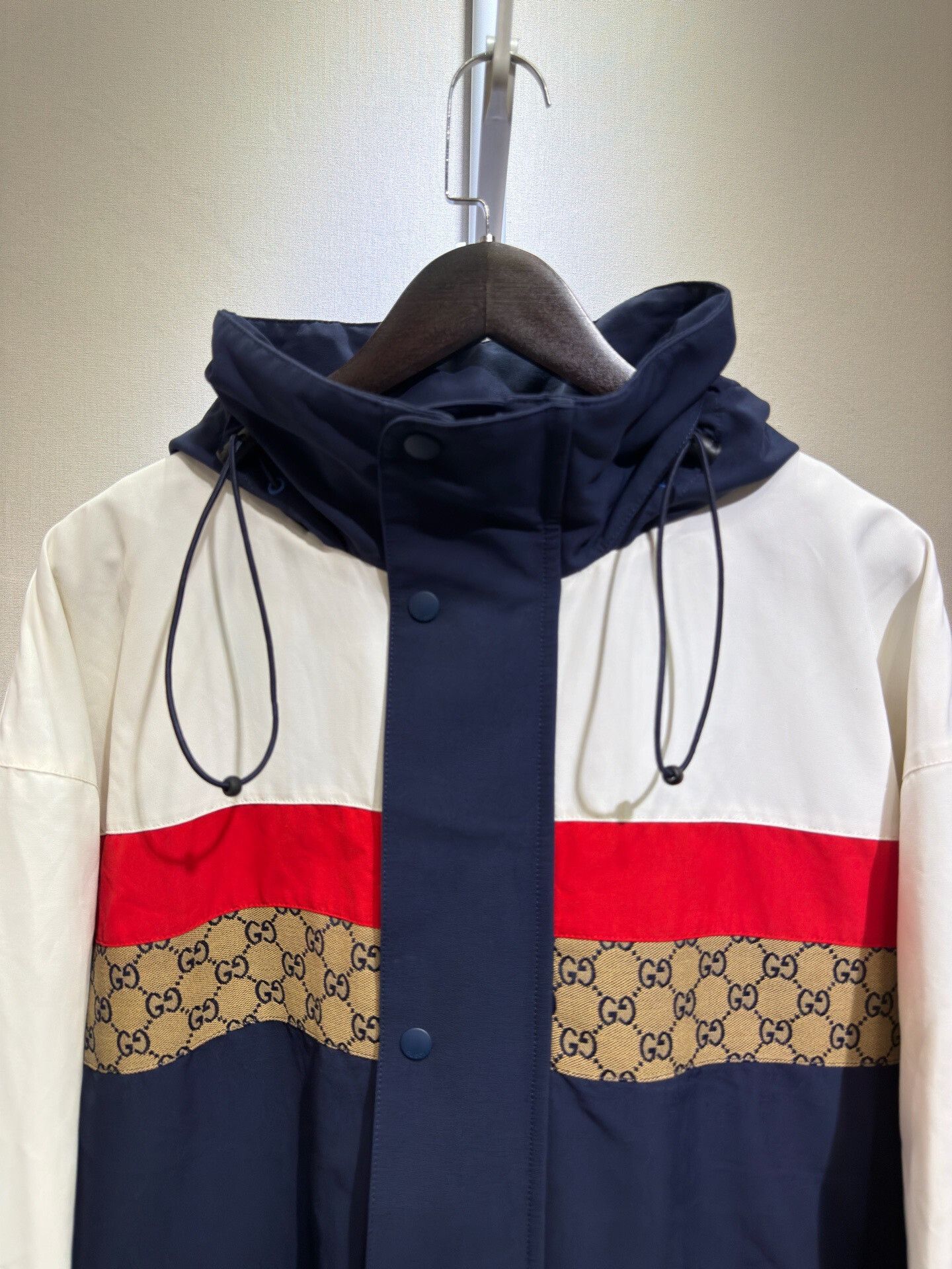 Gucci Gucci Color-Blocked Mid-Length Jacket Size US M / EU 48-50 / 2 - 3 Thumbnail