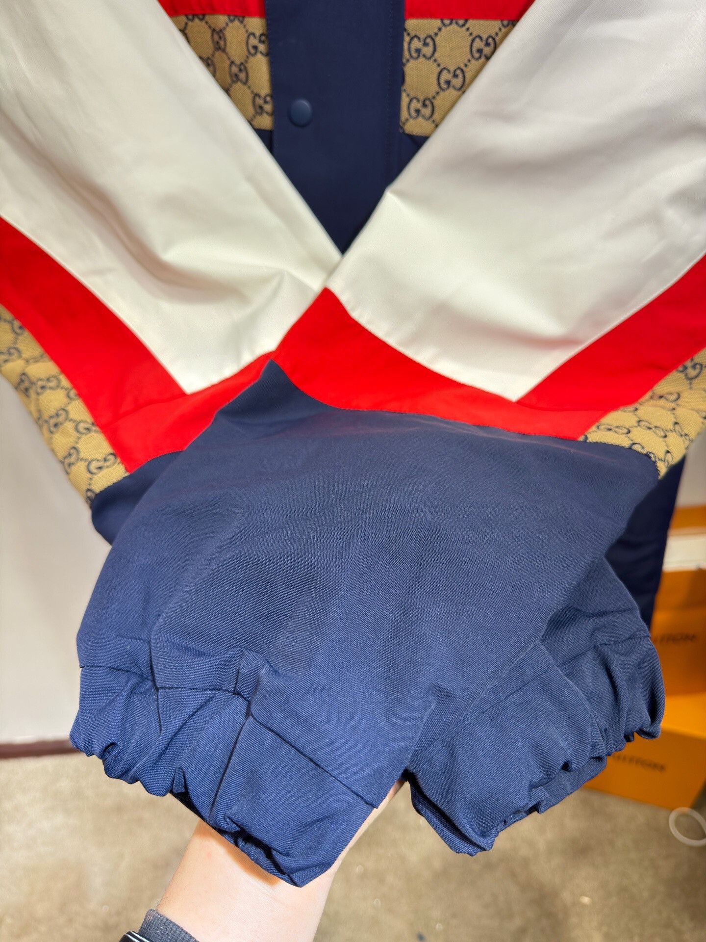 Gucci Gucci Color-Blocked Mid-Length Jacket Size US M / EU 48-50 / 2 - 4 Thumbnail