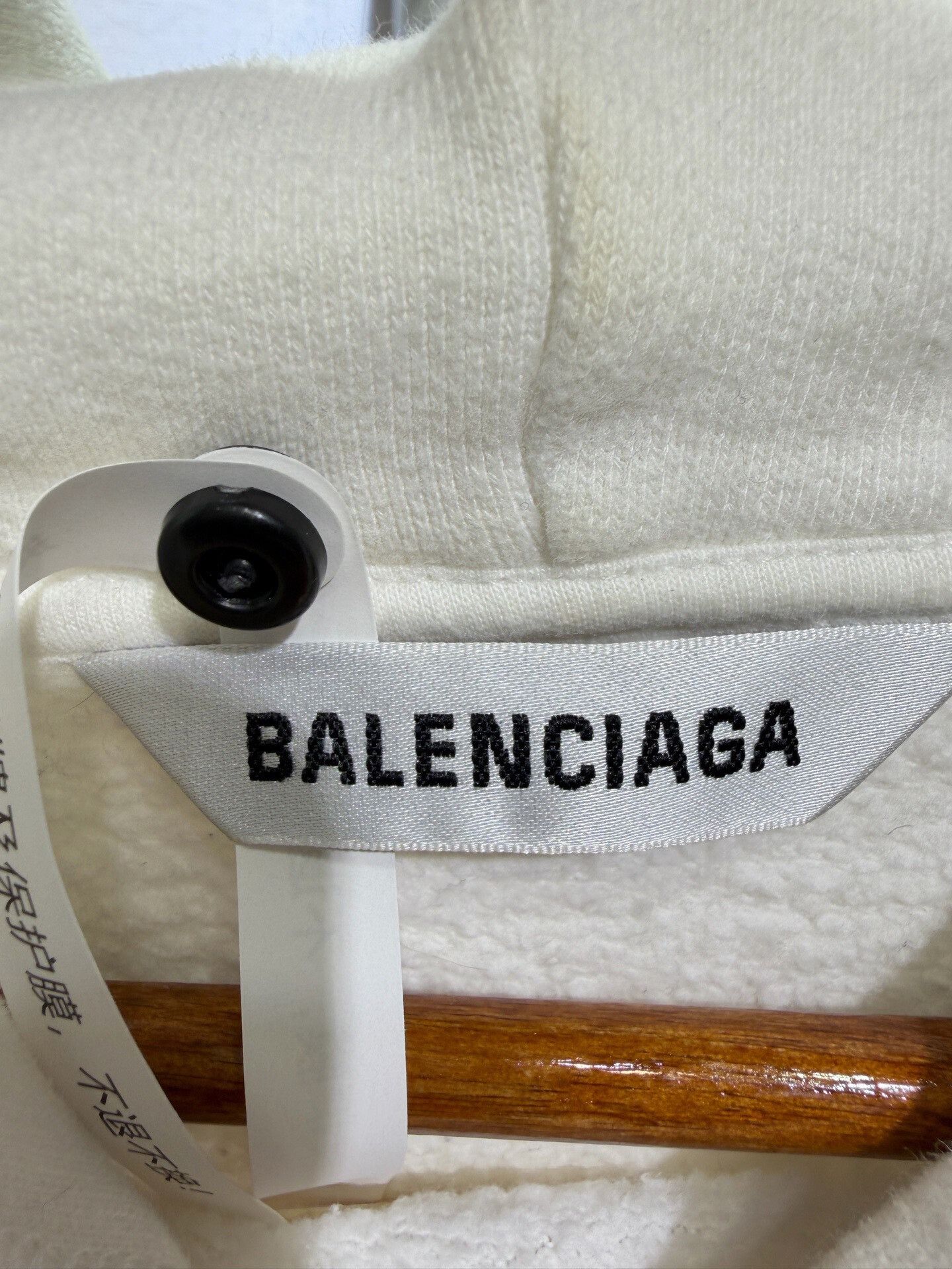 Balenciaga Balenciaga White Cartoon Hooded Sweatshirt Size S / US 4 / IT 40 - 6 Thumbnail