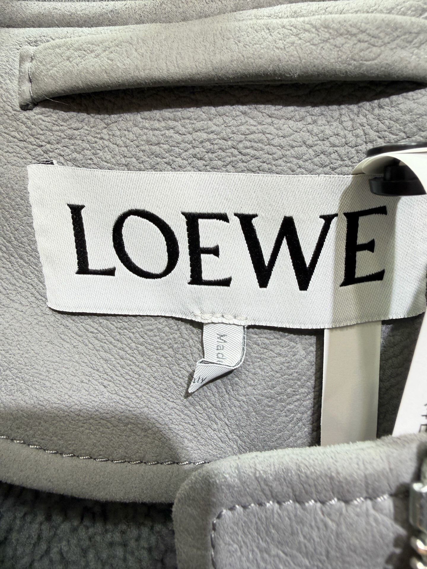 Loewe LOEWE Gray Shearling Zip Coat Size 40 Size US XXS / EU 40 - 7 Thumbnail