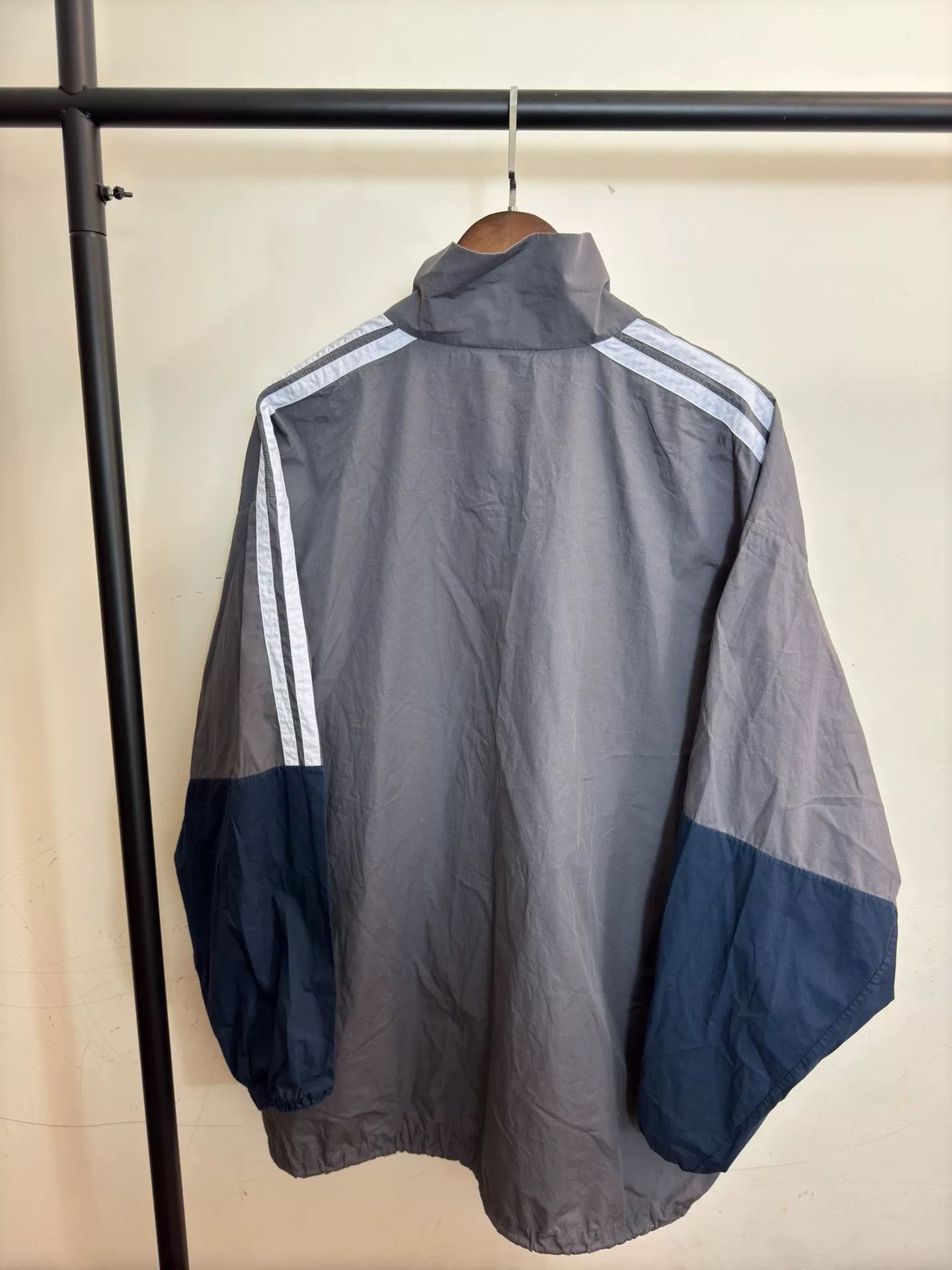 Balenciaga Balenciaga Classic Color-block Hoodie Jacket Size US M / EU 48-50 / 2 - 2 Thumbnail