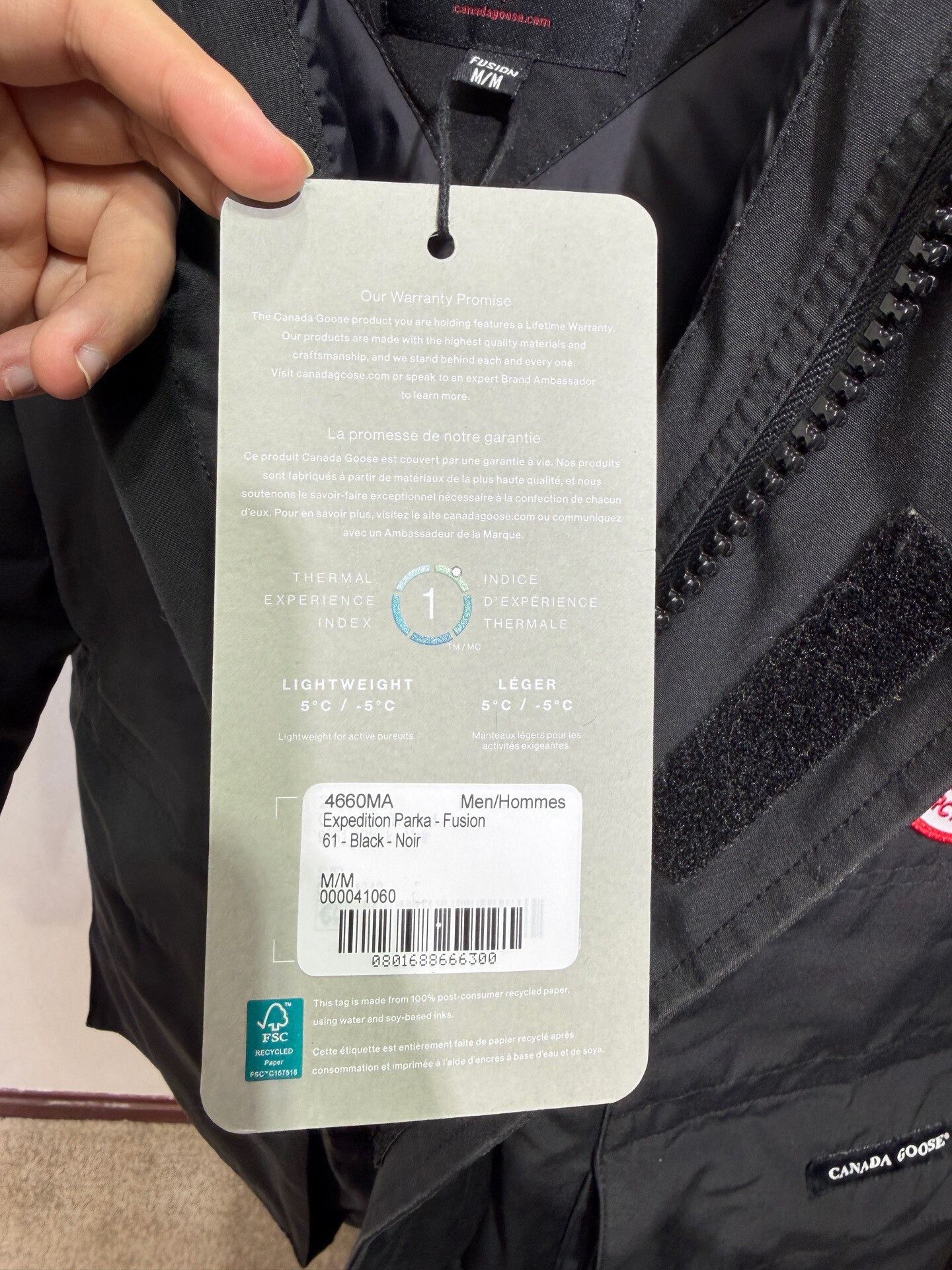 Canada Goose Canada Goose Expedition Parka Black Size M Size US M / EU 48-50 / 2 - 8 Thumbnail