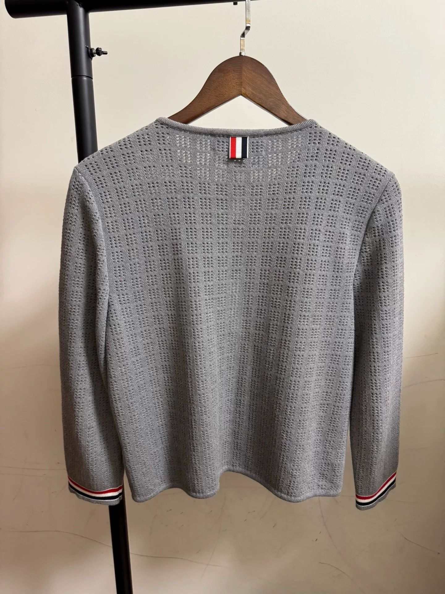 Thom Browne Thom Browne Gray Knit Cardigan Size 38 Size US S / EU 44-46 / 1 - 2 Thumbnail