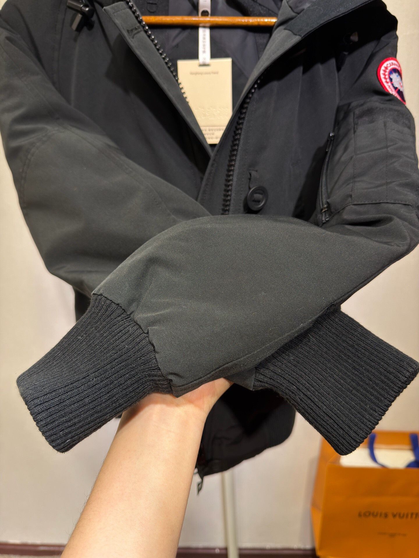 Canada Goose Black Canada Goose Women's Pilot Jacket Size XS / US 0-2 / IT 36-38 - 5 Thumbnail