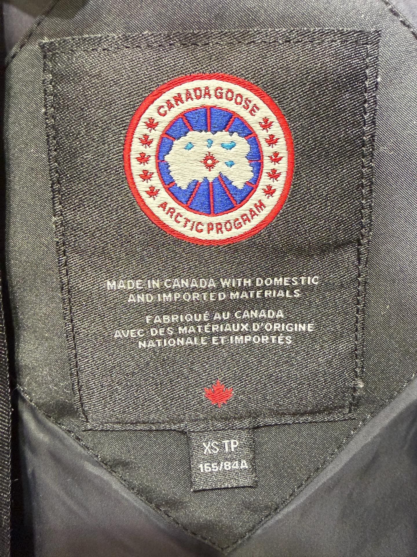 Canada Goose Black Canada Goose Women's Pilot Jacket Size XS / US 0-2 / IT 36-38 - 4 Thumbnail