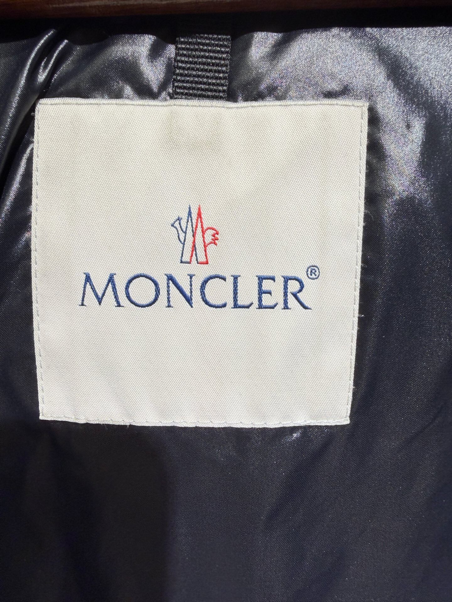 Moncler Moncler Black Embroidered Hooded Down Jacket Size US XXL / EU 58 / 5 - 6 Thumbnail