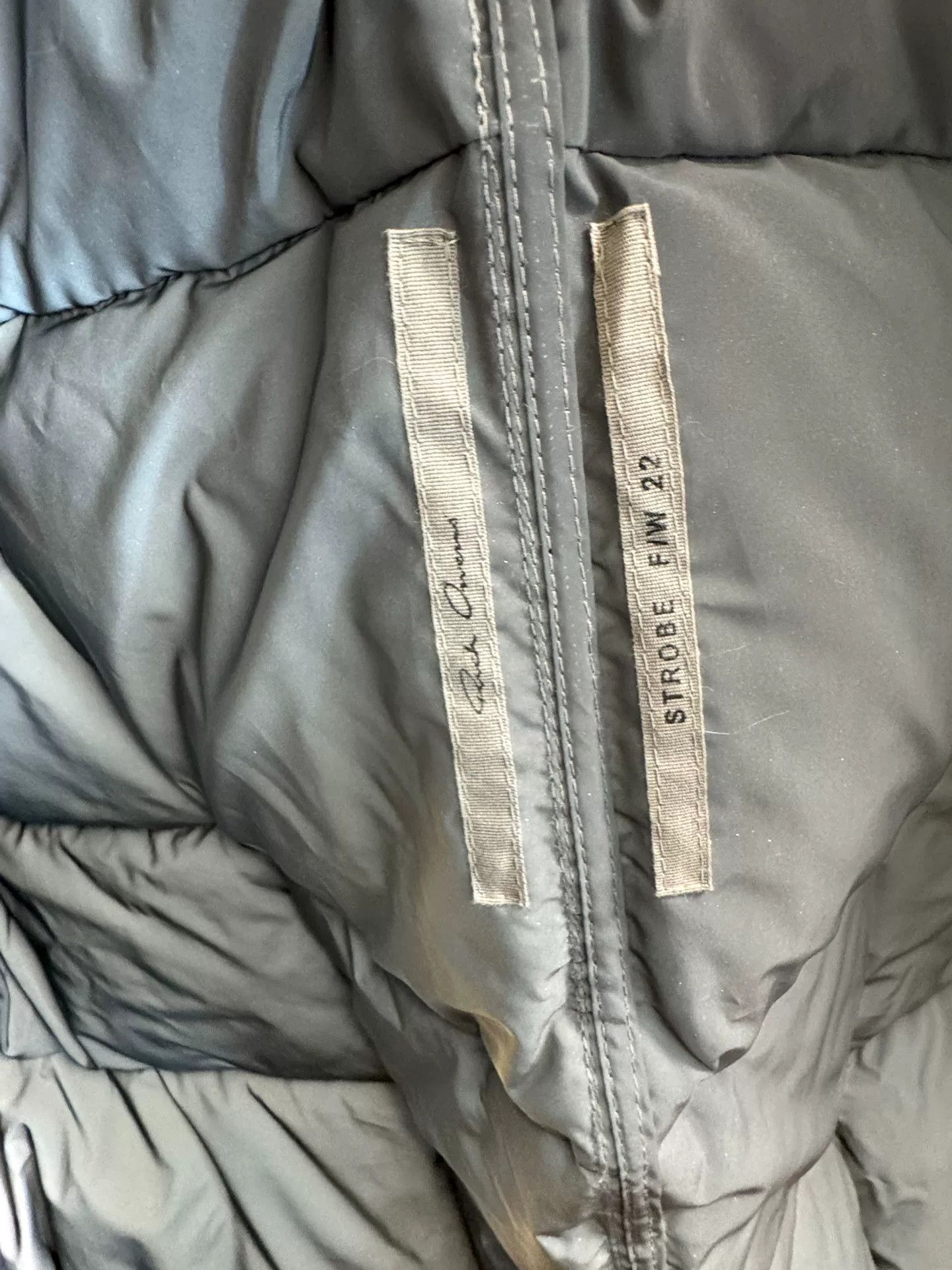 Rick Owens Rick Owens Reflective Pilot Jacket Pearl Gray Size US M / EU 48-50 / 2 - 4 Thumbnail