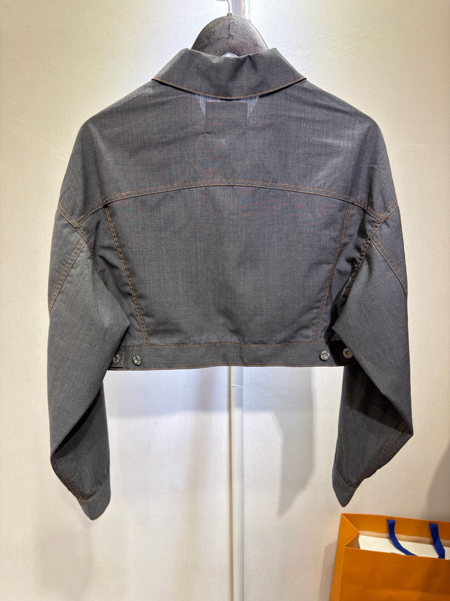 Miu Miu Miu Miu SS23 Long Sleeve Denim Jacket Size XS / US 0-2 / IT 36-38 - 2 Thumbnail