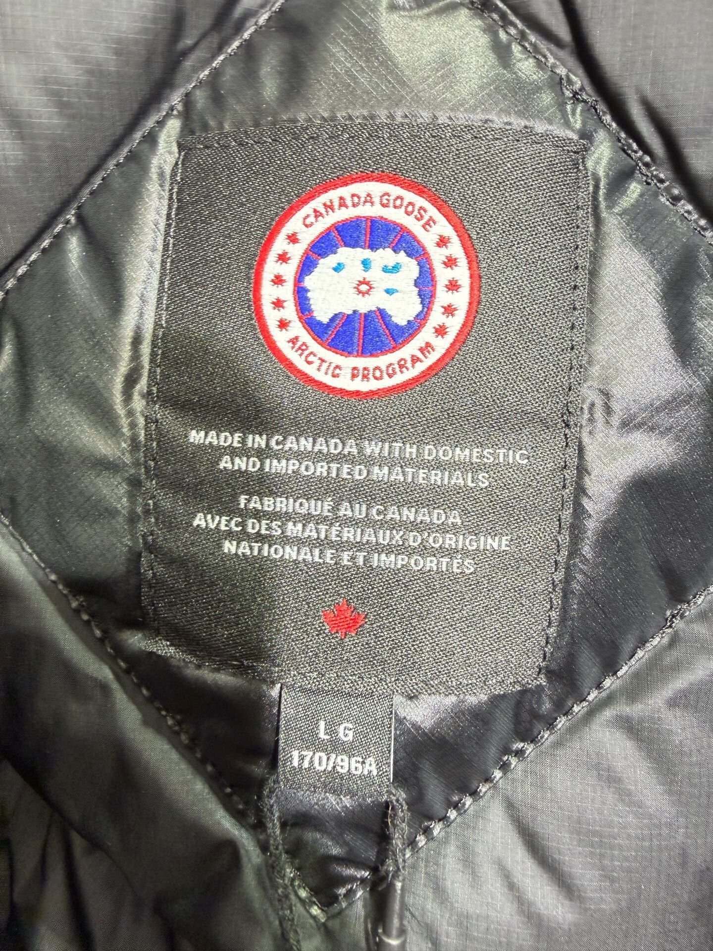 Canada Goose Canada Goose Hybridge Black Down Jacket Size US L / EU 52-54 / 3 - 6 Thumbnail