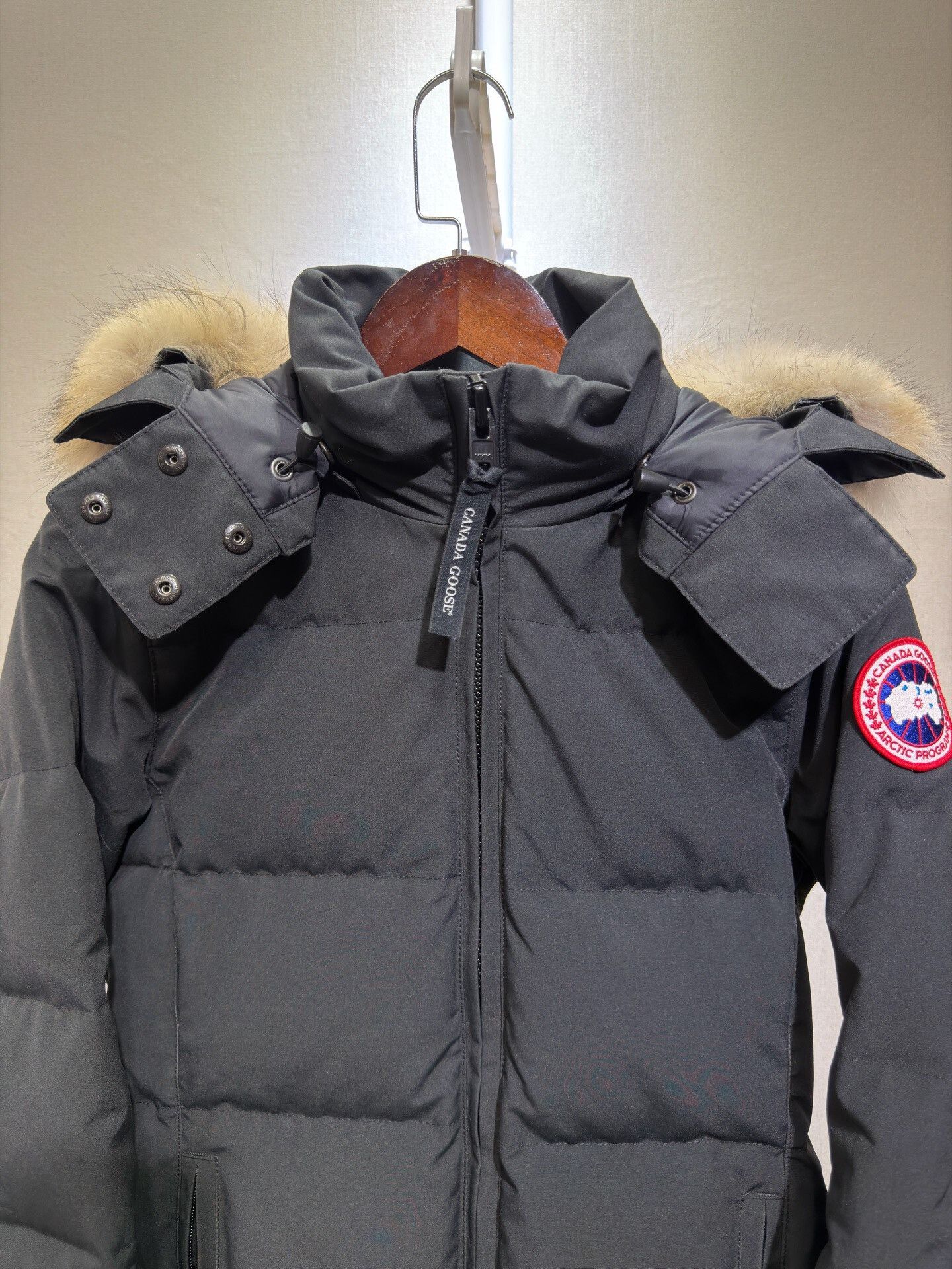 Canada Goose Canada Goose Chelsea Black Parka for Women Size S / US 4 / IT 40 - 3 Thumbnail