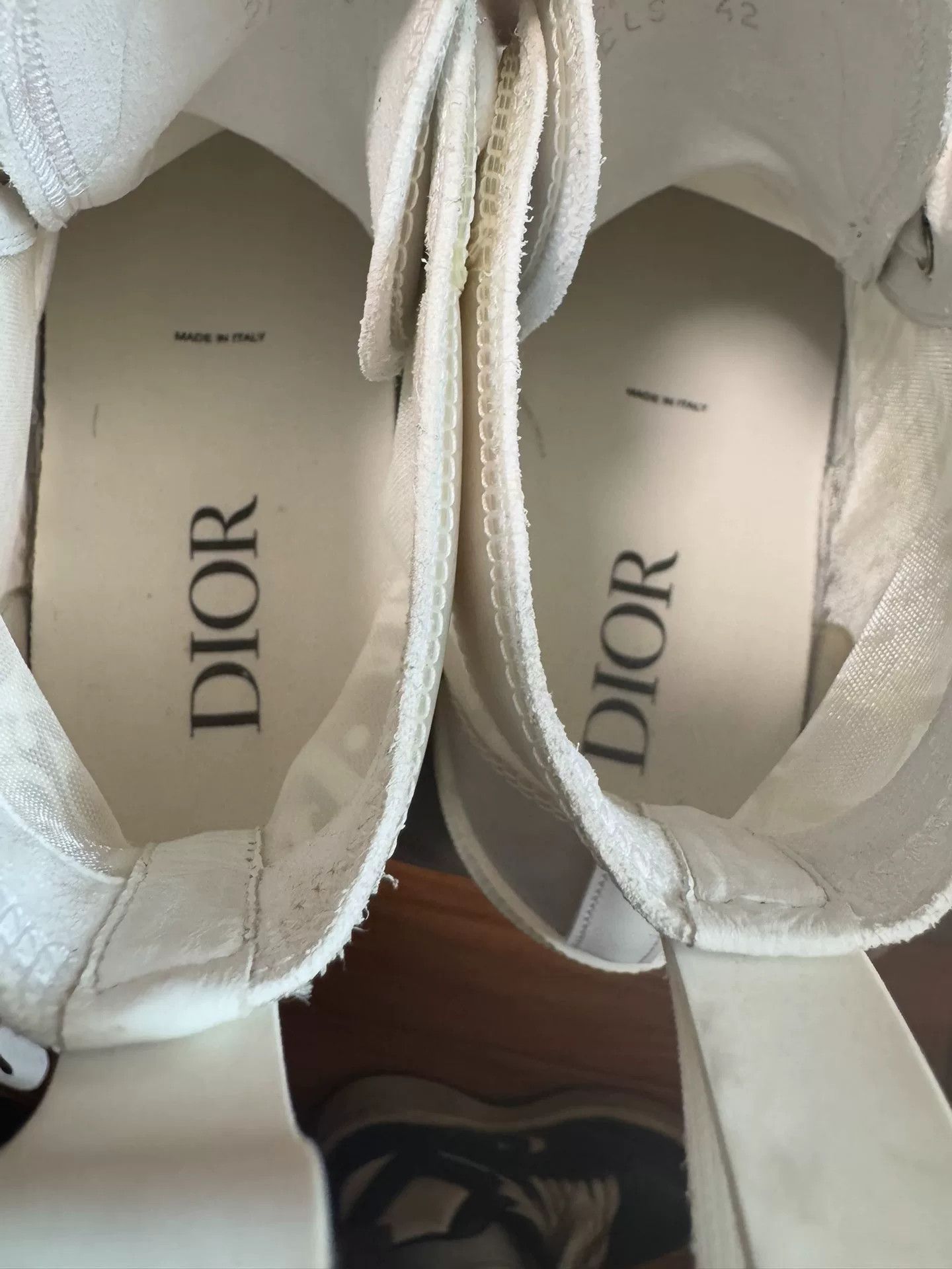 Dior Dior Transparent High-Top Sneakers Size 42 Size US 9 / EU 42 - 6 Thumbnail