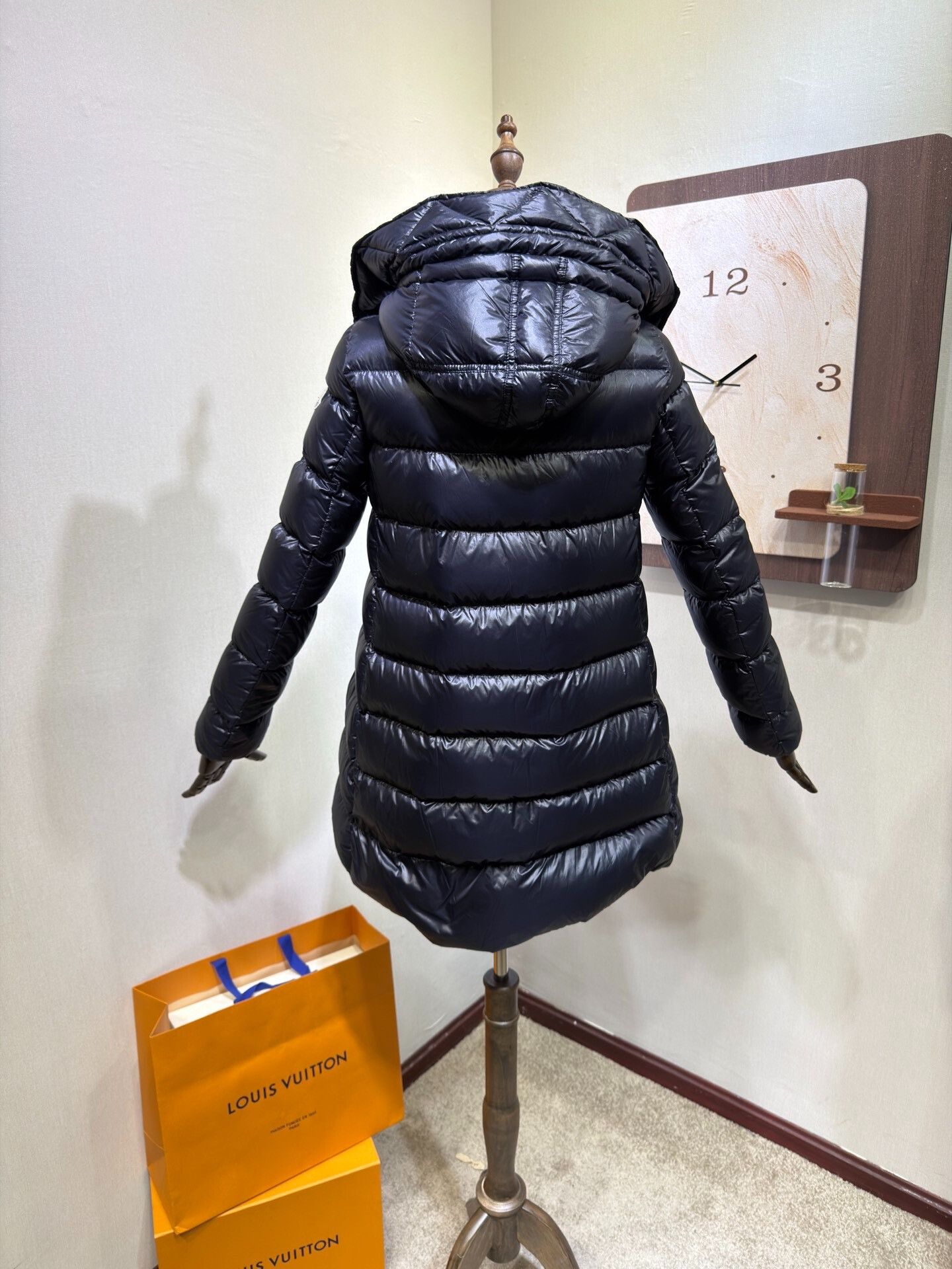 Moncler Moncler Suyen Black Down Jacket Size 0 Size XS / US 0-2 / IT 36-38 - 4 Thumbnail