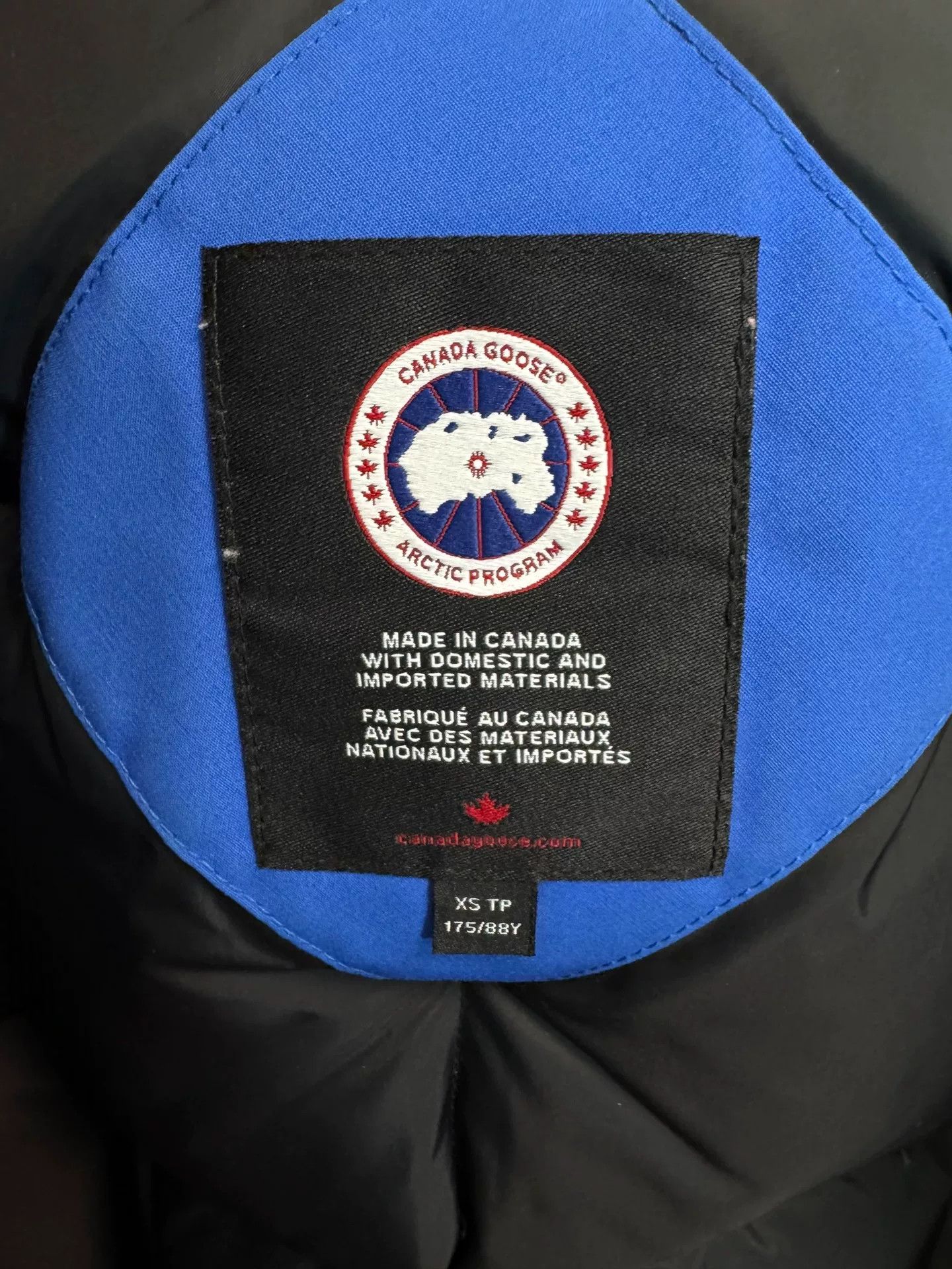 Canada Goose Canada Goose Expedition Parka in Blue Size US XS / EU 42 / 0 - 4 Thumbnail