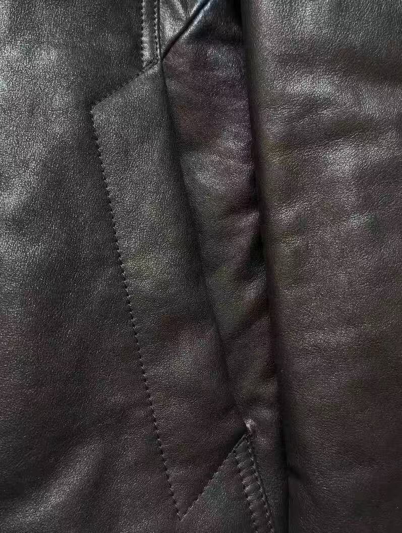Rick Owens Rick Owens Leather and Fur Jacket Size US M / EU 48-50 / 2 - 3 Thumbnail