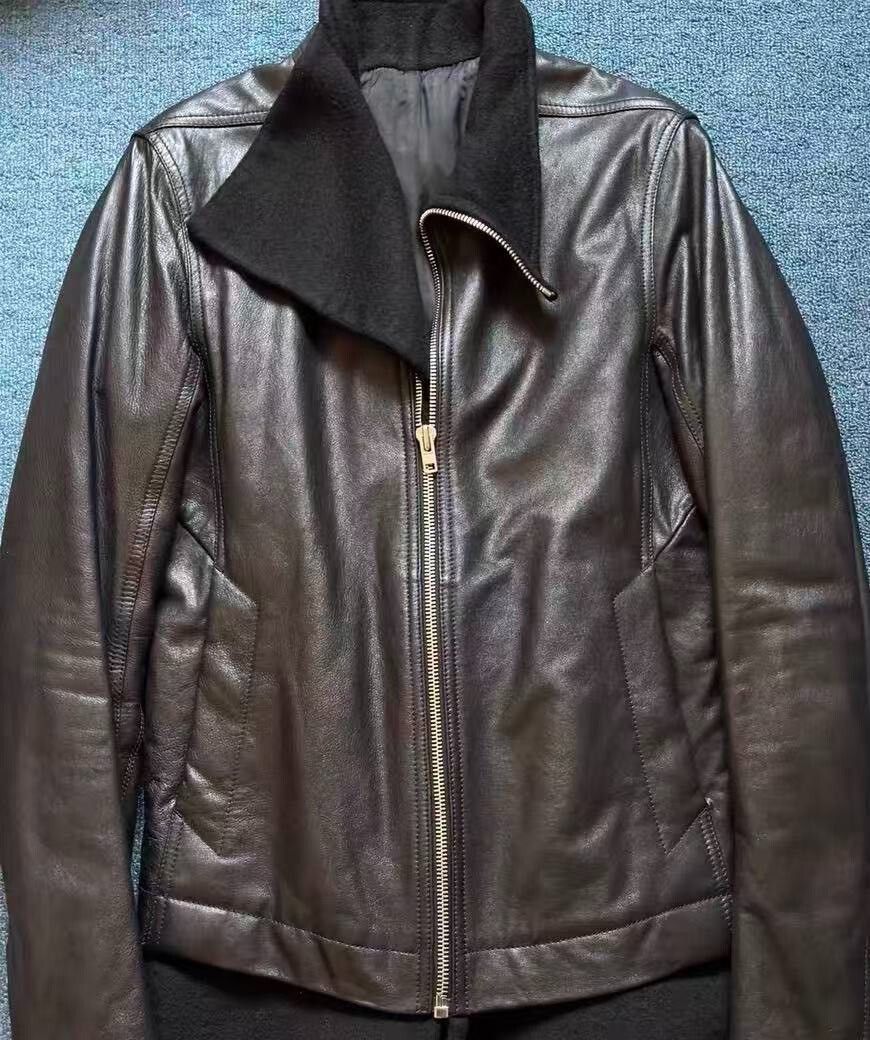 Rick Owens Rick Owens Leather and Fur Jacket Size US M / EU 48-50 / 2 - 2 Thumbnail