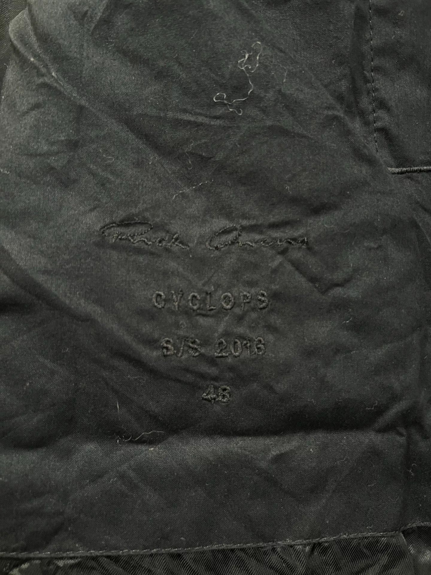 Rick Owens Rick Owens Black and White Windbreaker Coat Size US M / EU 48-50 / 2 - 8 Thumbnail
