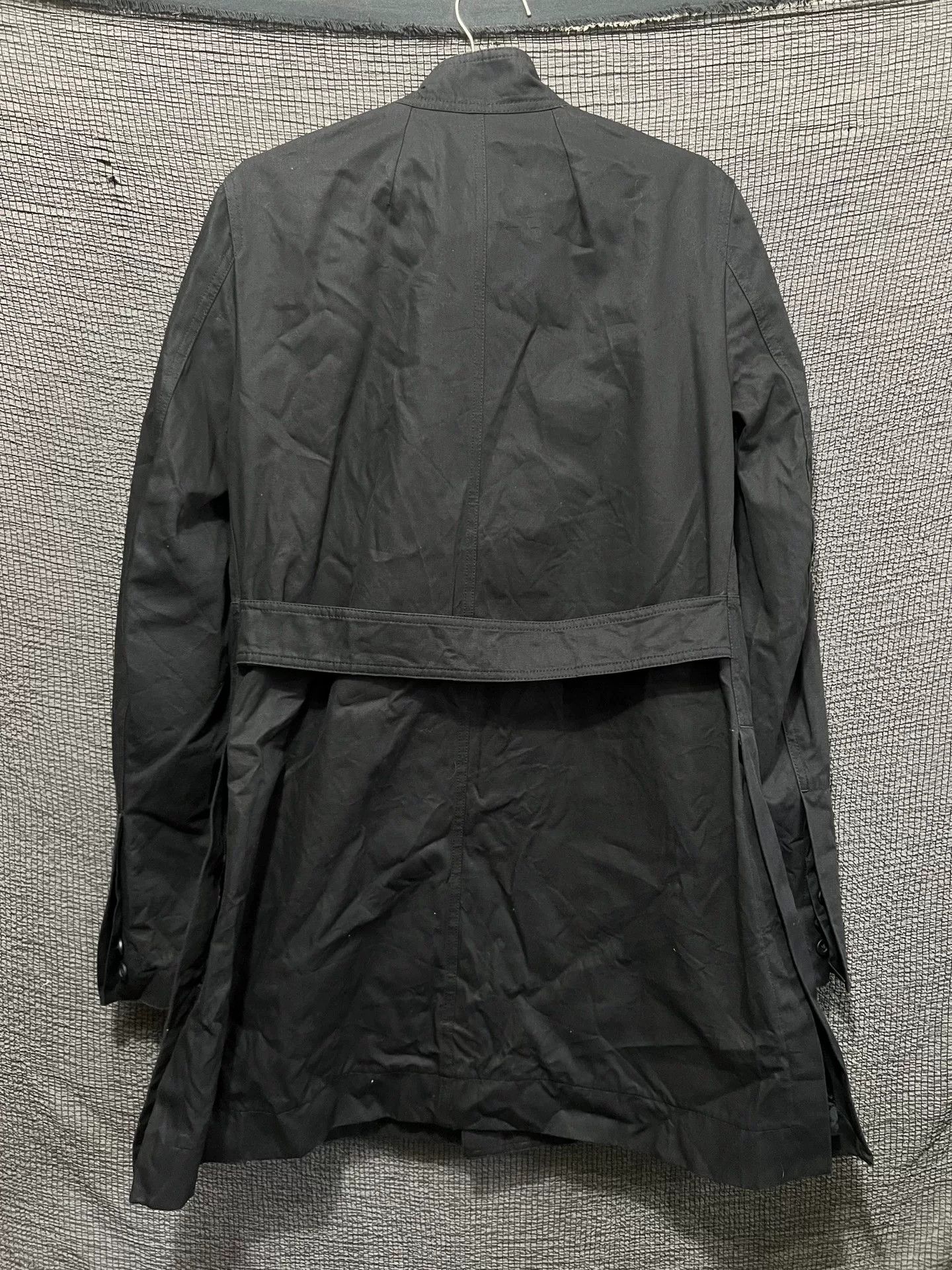 Rick Owens Rick Owens Black and White Windbreaker Coat Size US M / EU 48-50 / 2 - 2 Thumbnail
