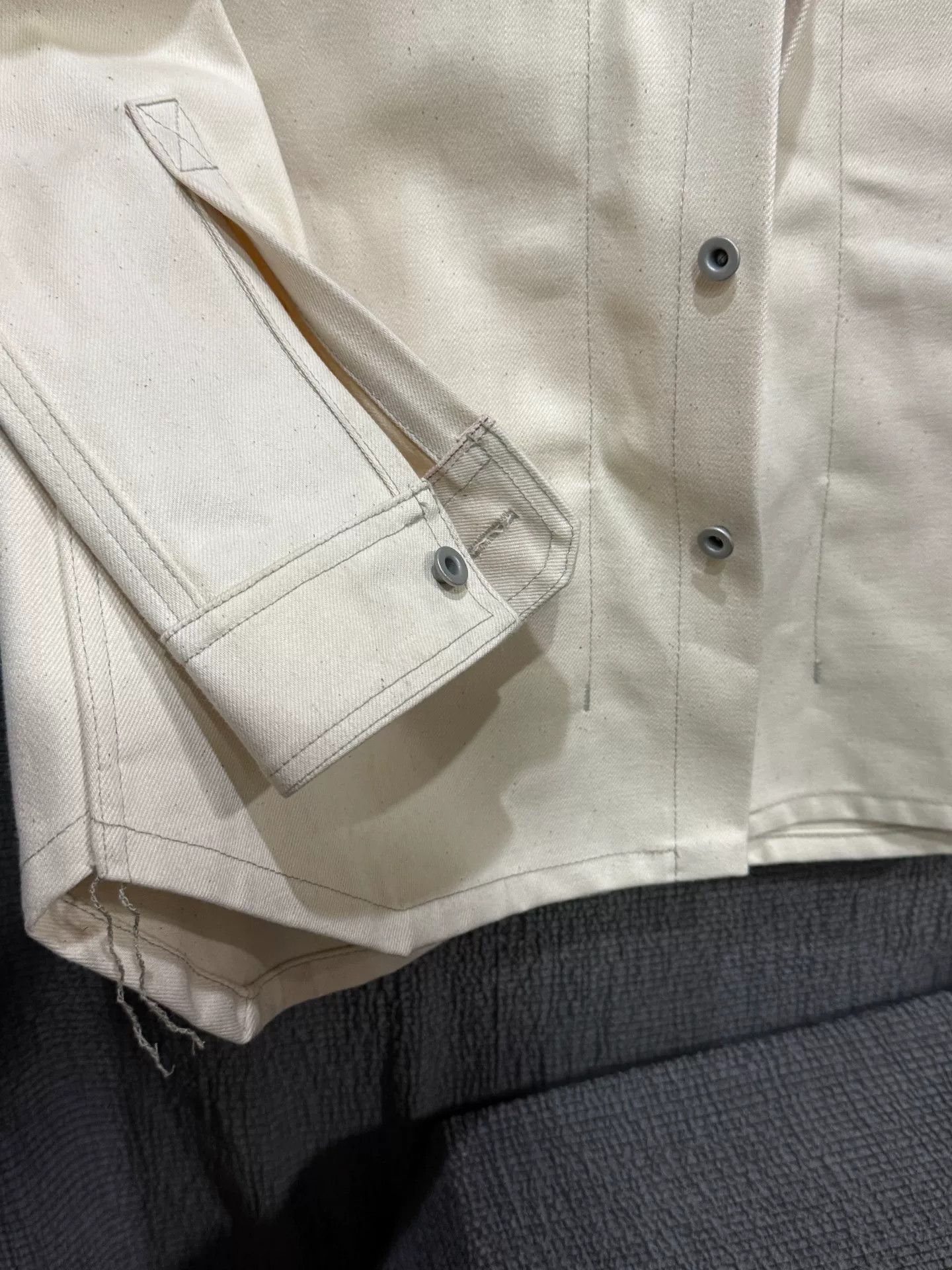 Rick Owens Rick Owens Japanese Denim Shirt Size 42 Size US XS / EU 42 / 0 - 3 Thumbnail