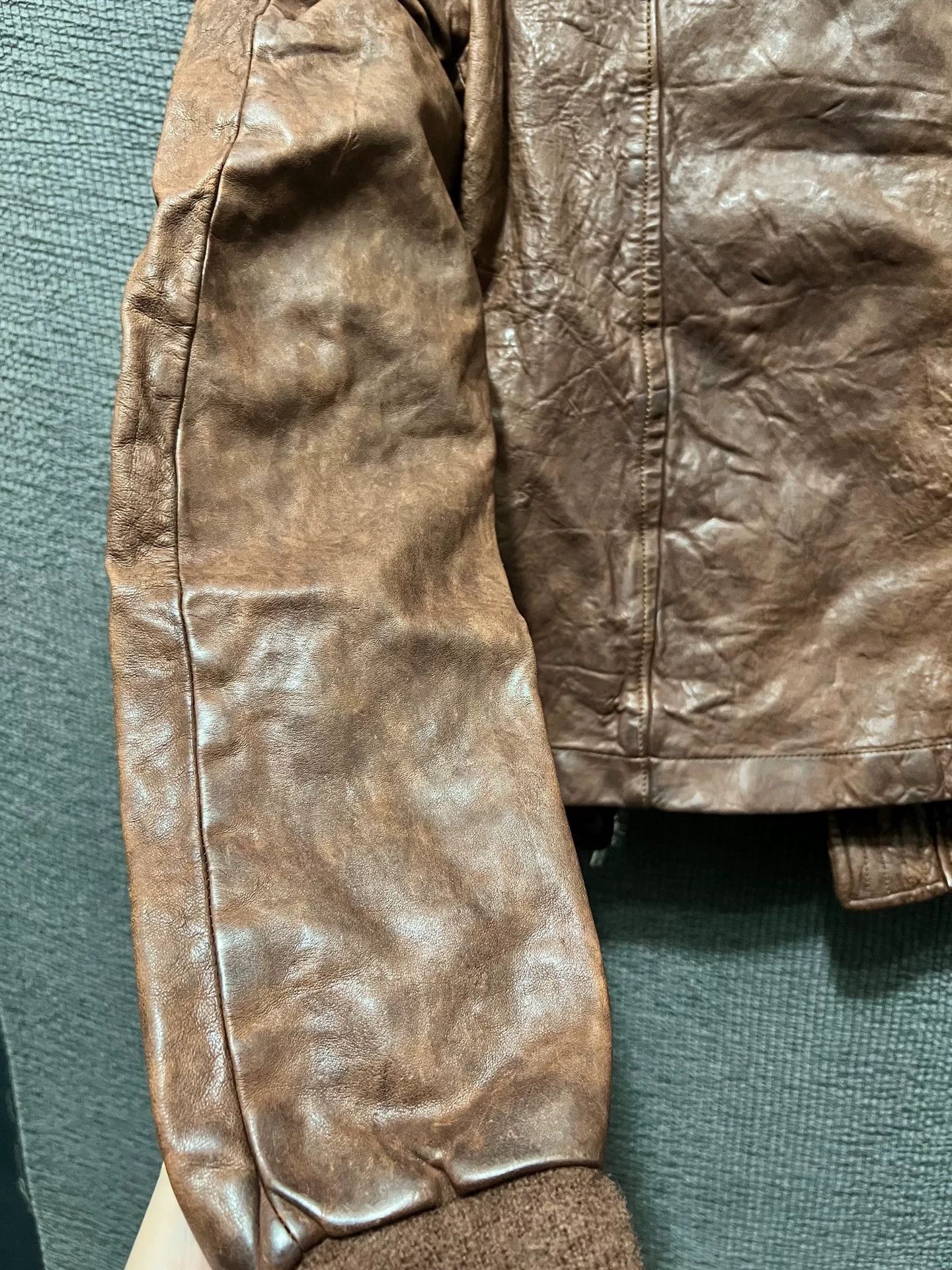 Rick Owens Early Rick Owens Blood Red Leather Jacket Size US XS / EU 42 / 0 - 5 Thumbnail