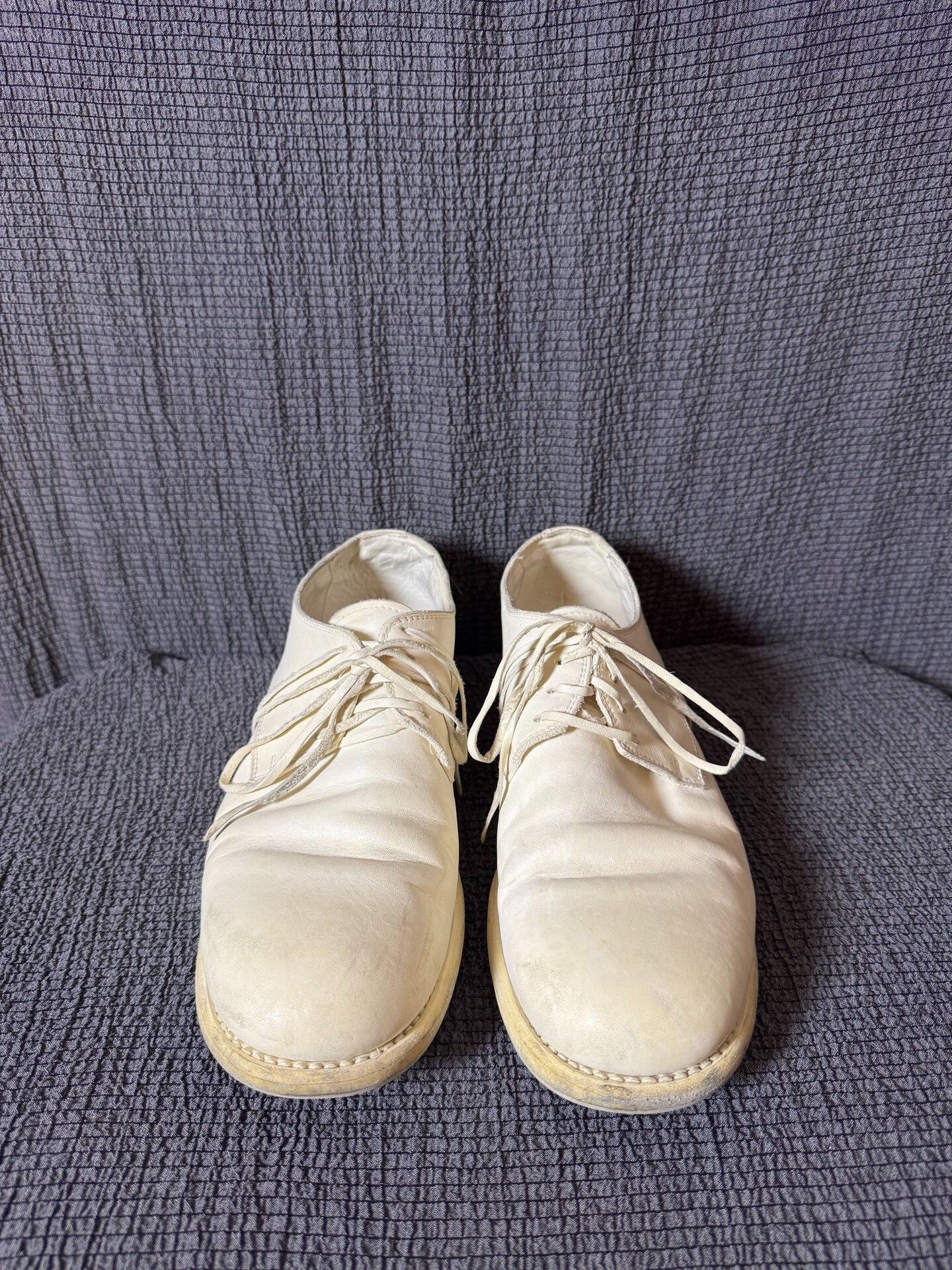 Guidi Guidi 792 Bone White Derby Shoes Size US 10 / EU 43 - 6 Thumbnail