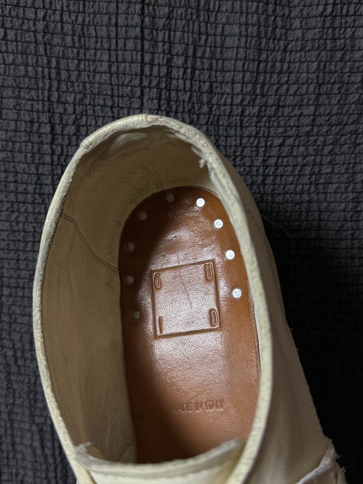 Guidi Guidi 792 Bone White Derby Shoes Size US 10 / EU 43 - 8 Thumbnail