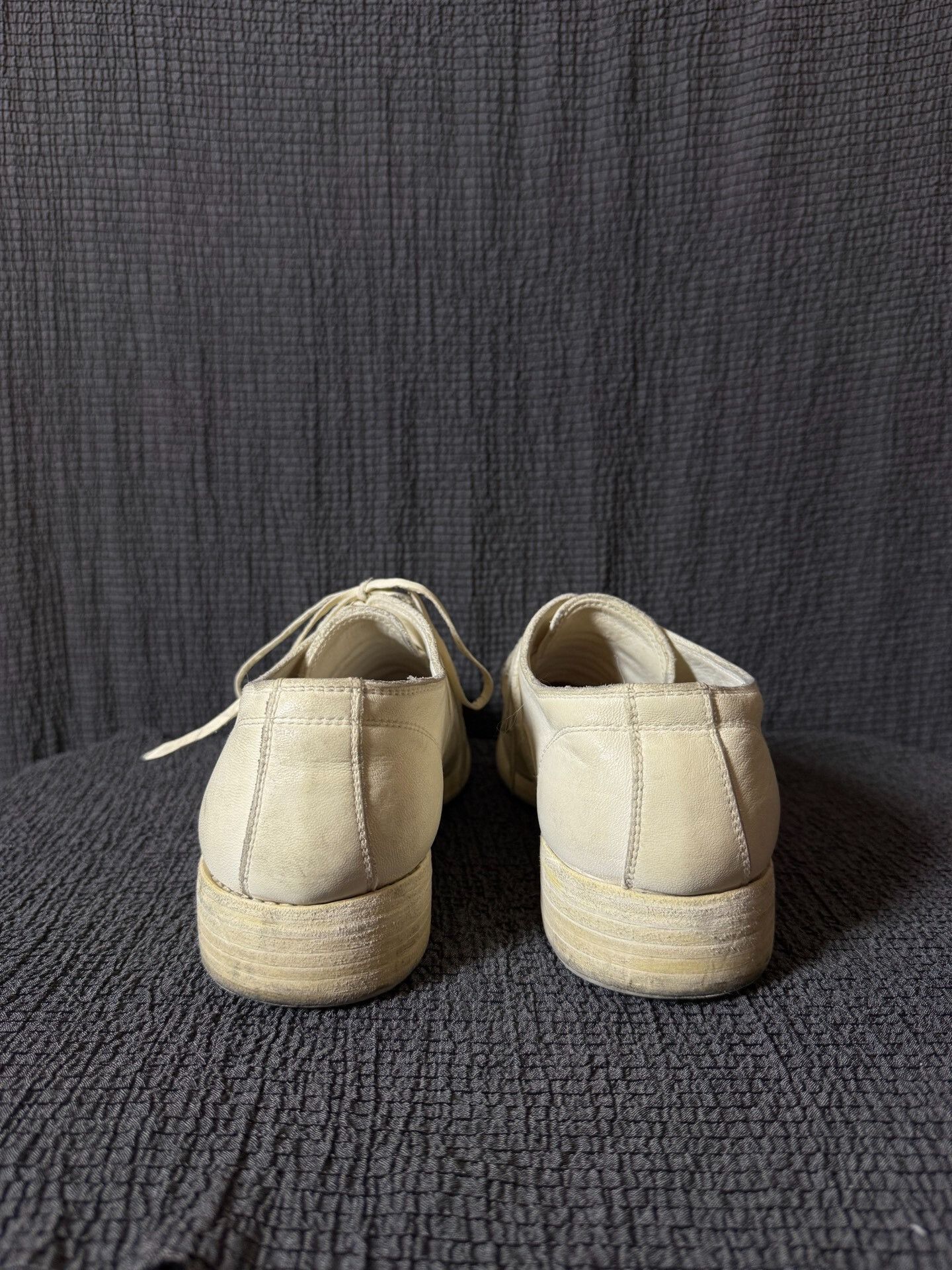 Guidi Guidi 792 Bone White Derby Shoes Size US 10 / EU 43 - 7 Thumbnail