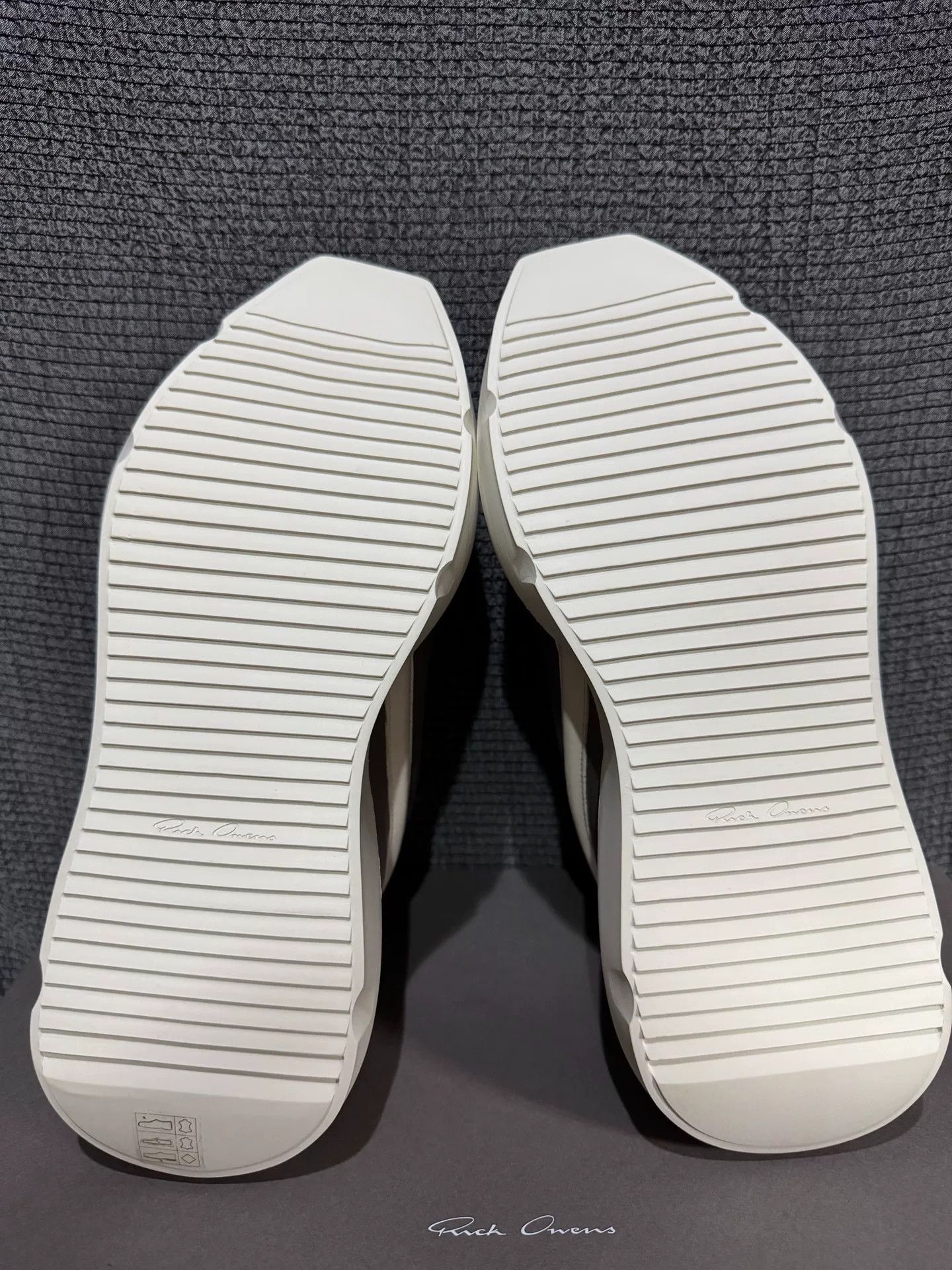 Rick Owens Rick Owens Beige Leather Sneakers Size US 6 / EU 39 - 8 Thumbnail