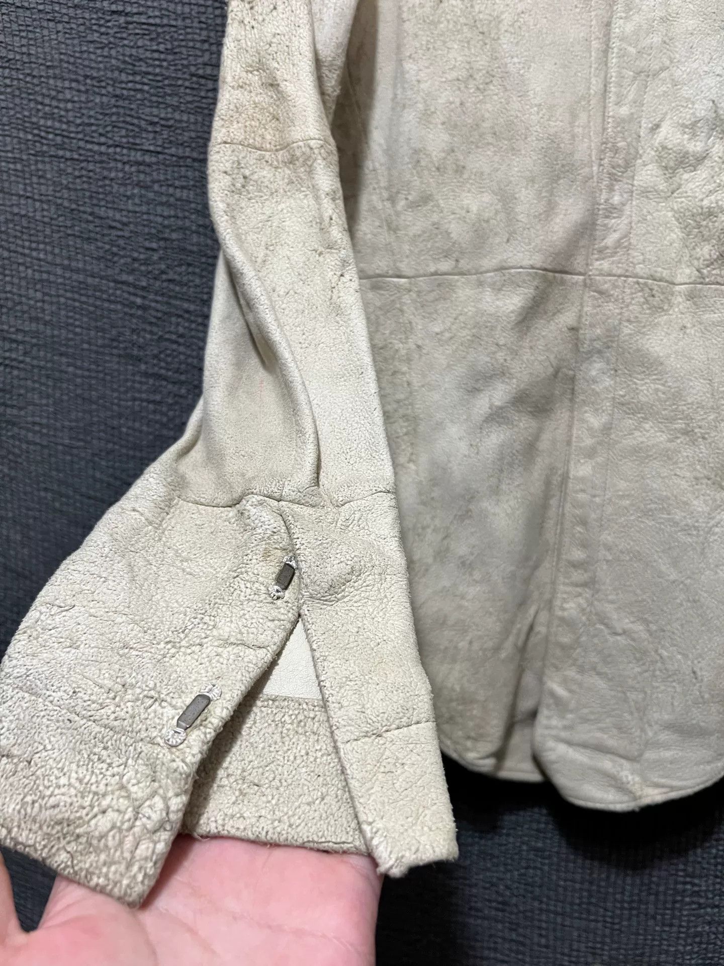 Julius Julius_7 Distressed Leather Jacket Size US S / EU 44-46 / 1 - 3 Thumbnail