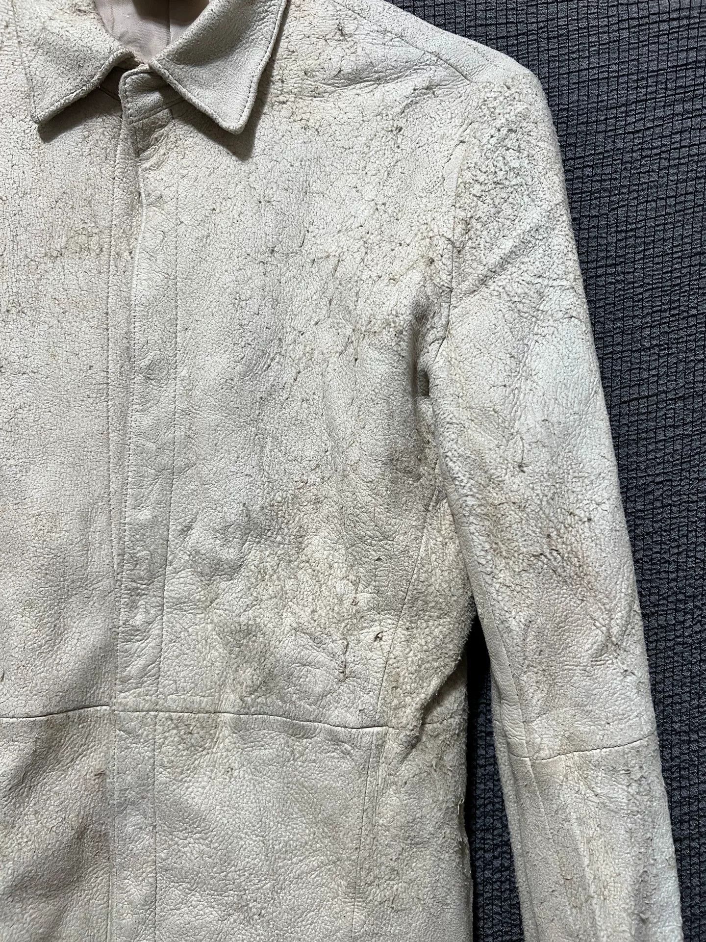 Julius Julius_7 Distressed Leather Jacket Size US S / EU 44-46 / 1 - 4 Thumbnail