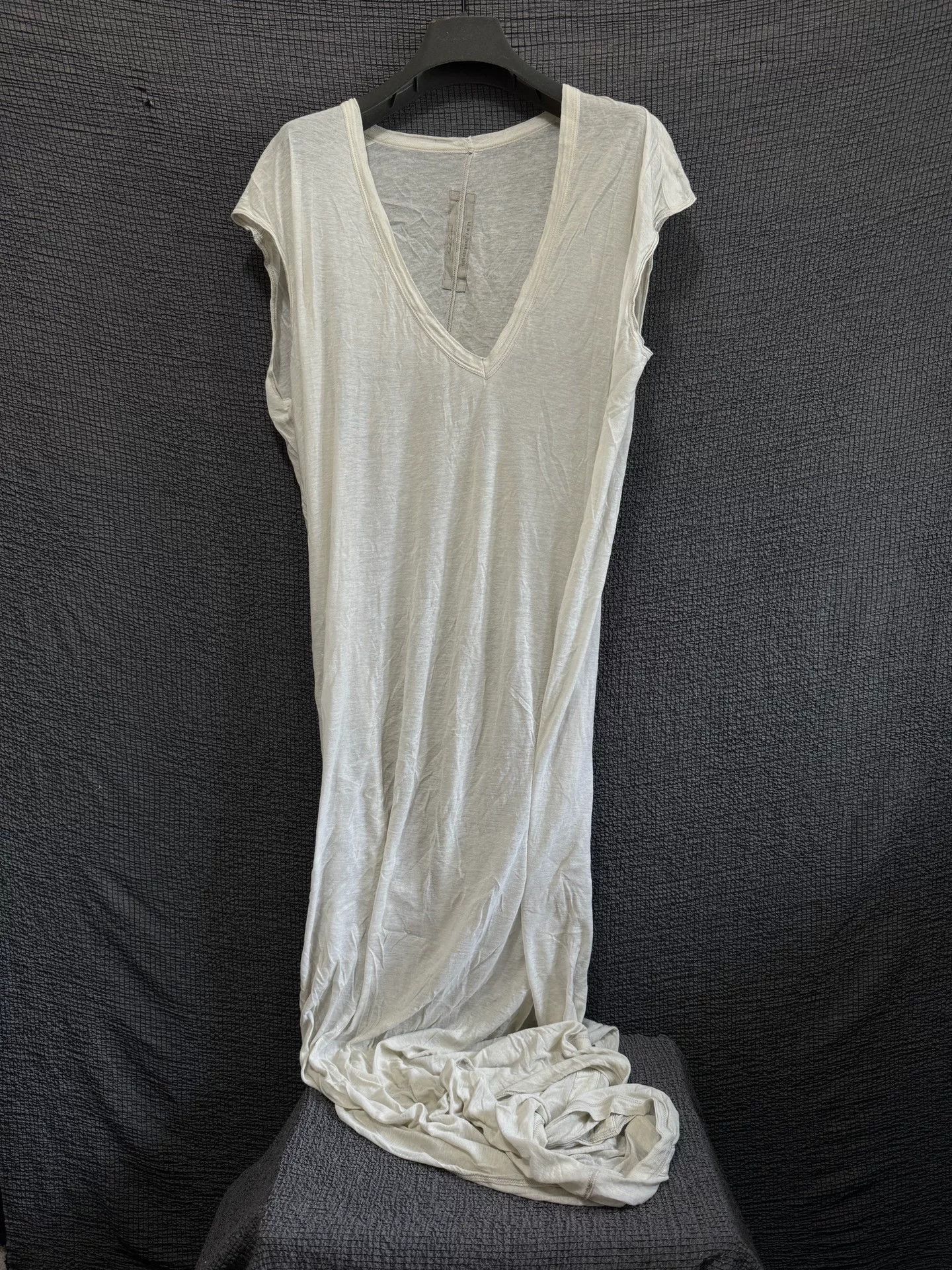 Rick Owens Rick Owens Double Layer V-Neck Tank Size XS / US 0-2 / IT 36-38 - 5 Thumbnail