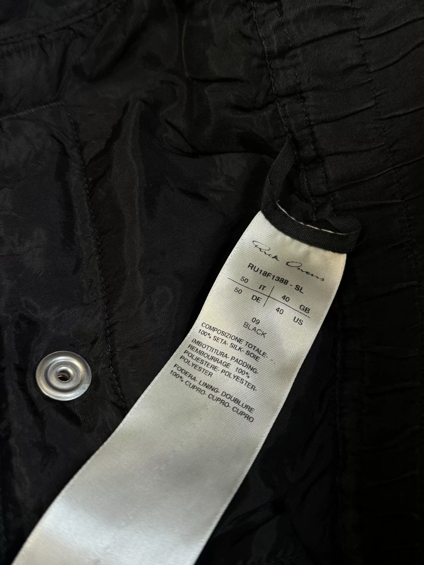 Rick Owens Rick Owens 18FW Zipper Cuff Pants Size US 34 / EU 50 - 9 Thumbnail