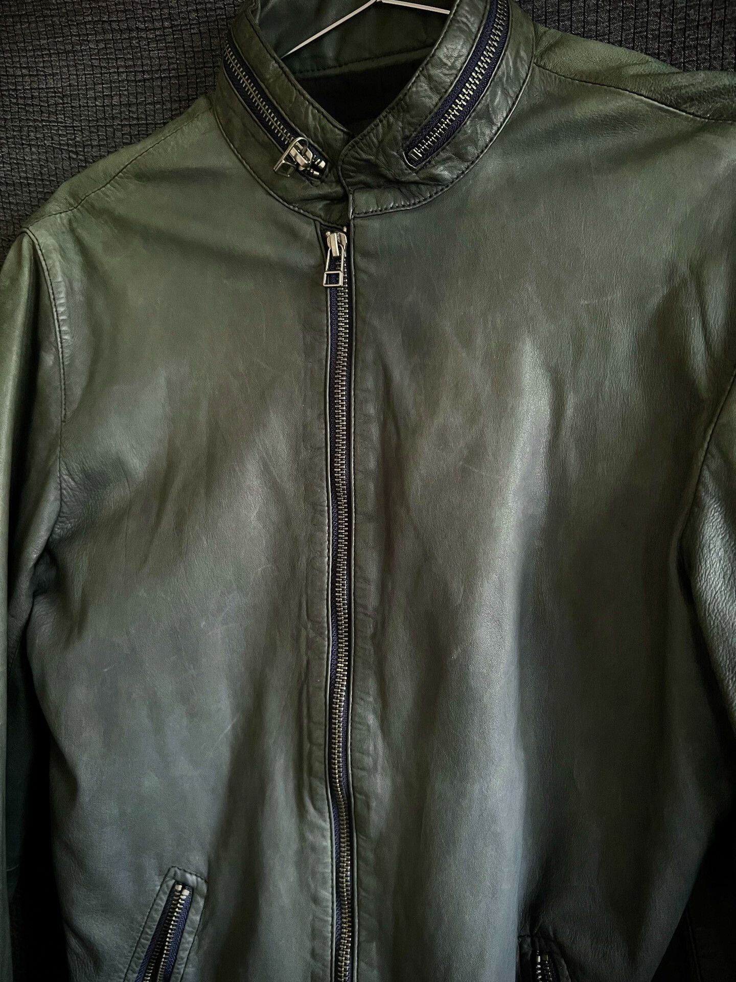 Rick Owens Avant-Garde Black Leather Jacket Size US M / EU 48-50 / 2 - 2 Thumbnail