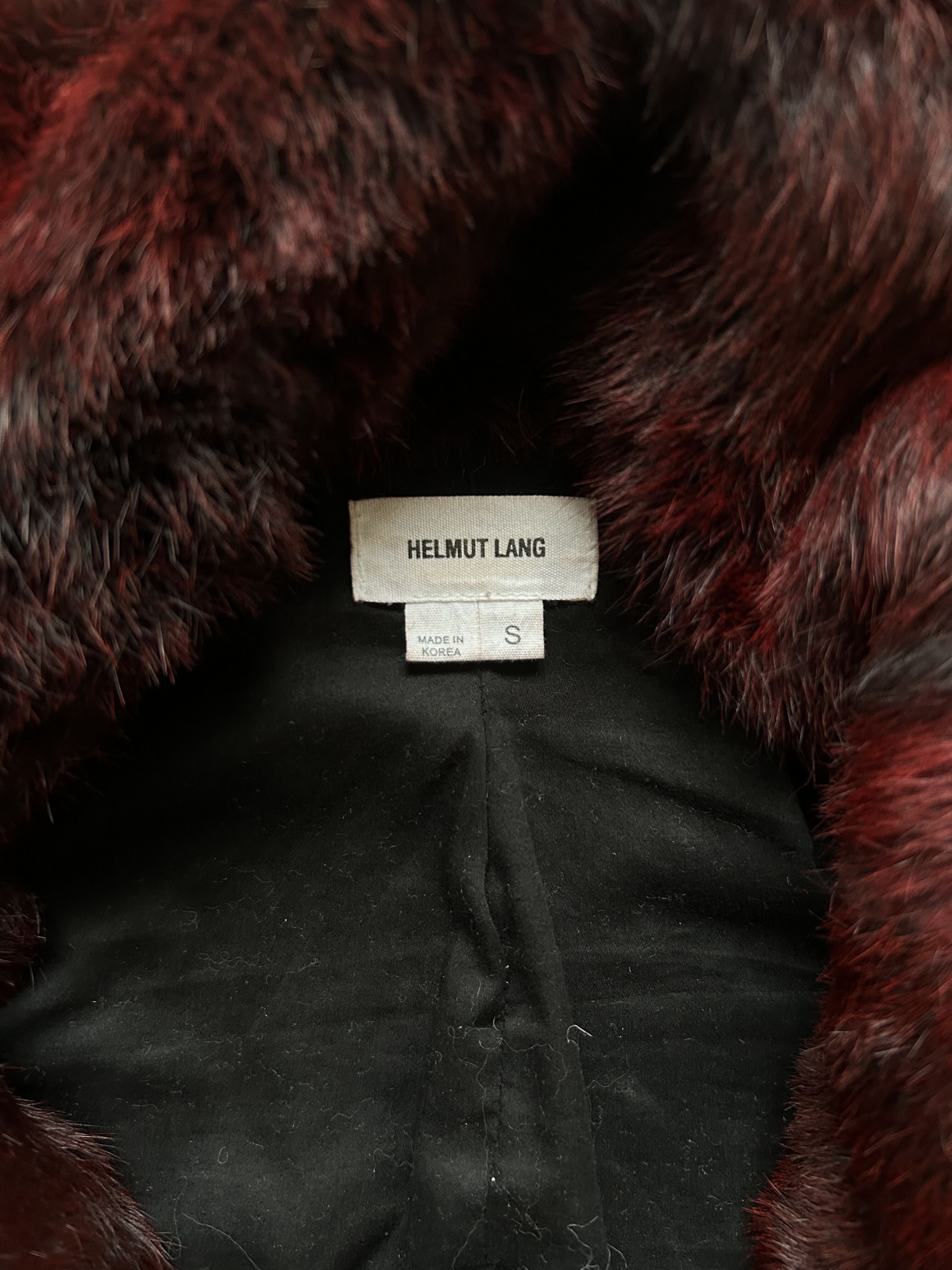 Helmut Lang Helmut Lang Fur Jacket 2012 Collection Size US S / EU 44-46 / 1 - 4 Thumbnail
