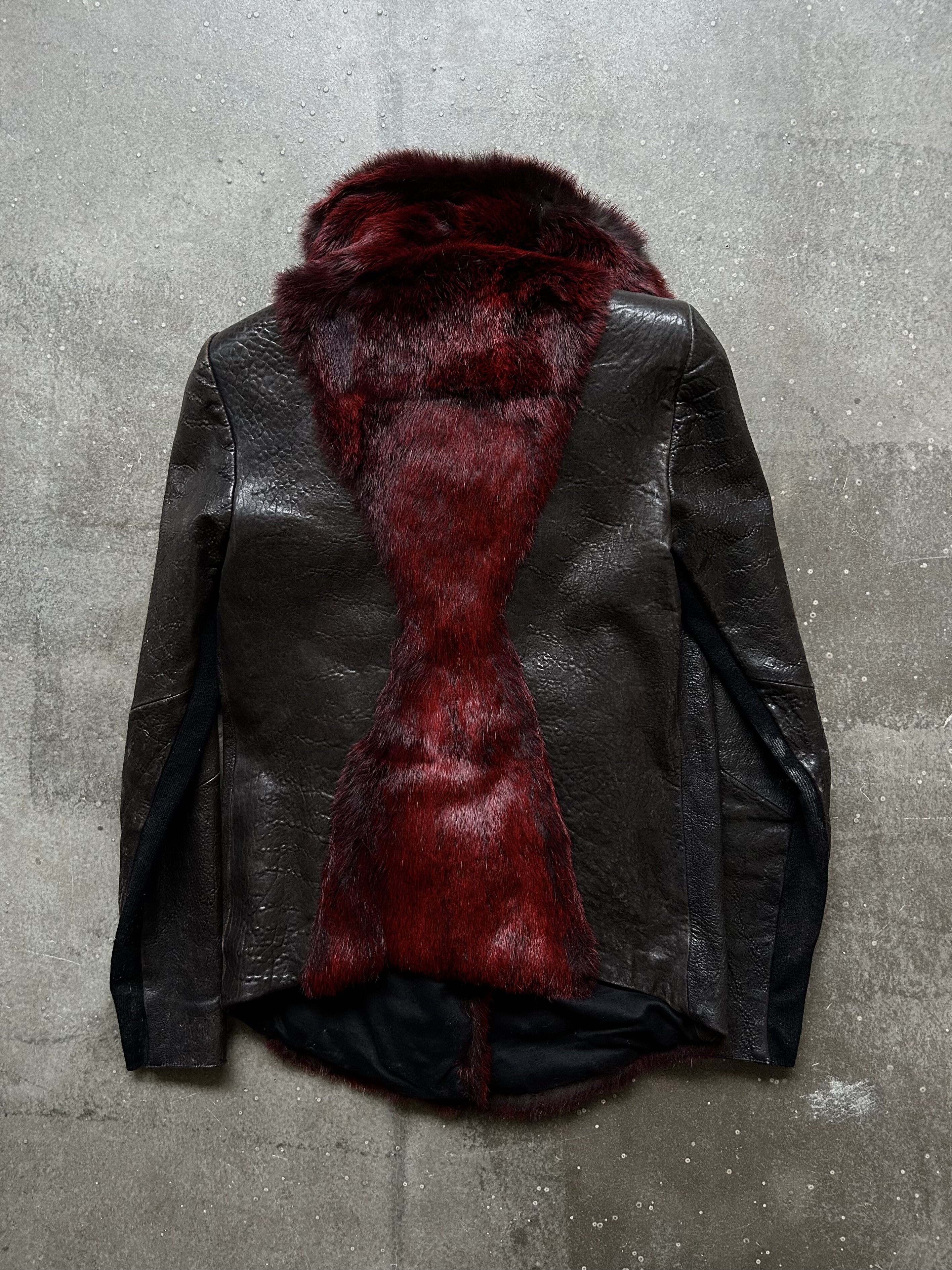 Helmut Lang Helmut Lang Fur Jacket 2012 Collection Size US S / EU 44-46 / 1 - 3 Thumbnail