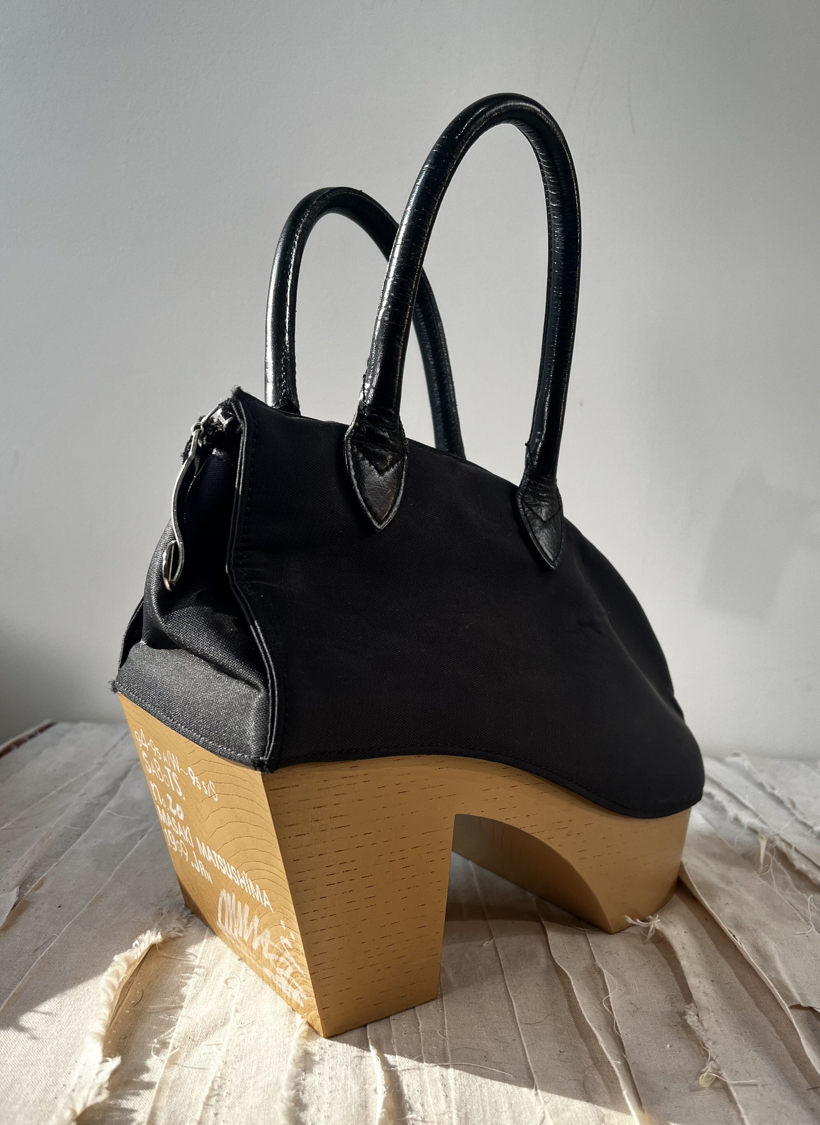 Masaki Matsushima Masaki Matsushima Wooden Base Handbag Size ONE SIZE - 5 Thumbnail