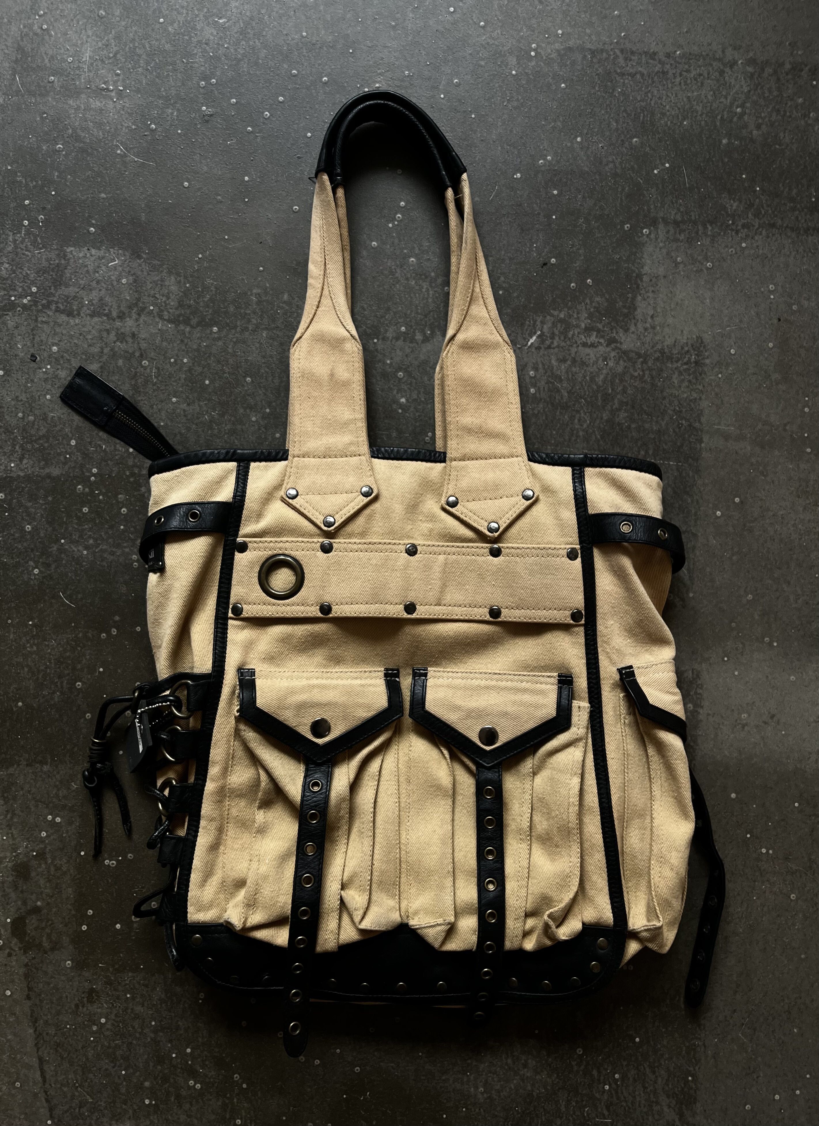KMRii KMRII Stitch Detail Drawstring Handbag Size ONE SIZE - 8 Thumbnail