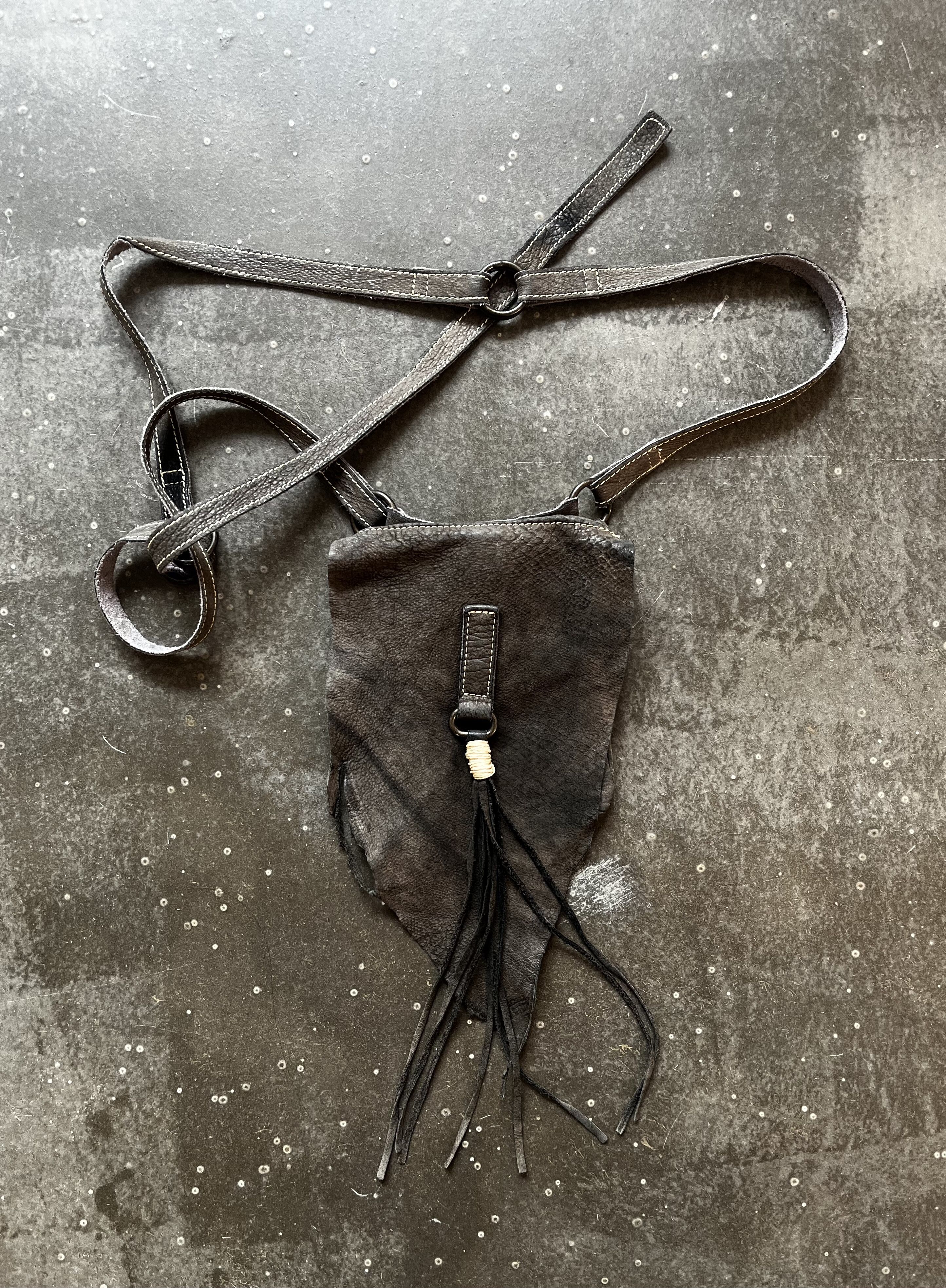 MASAHIROMARUYAMA Kyoji Maruyama Tassel Leather Bag Size ONE SIZE - 2 Thumbnail