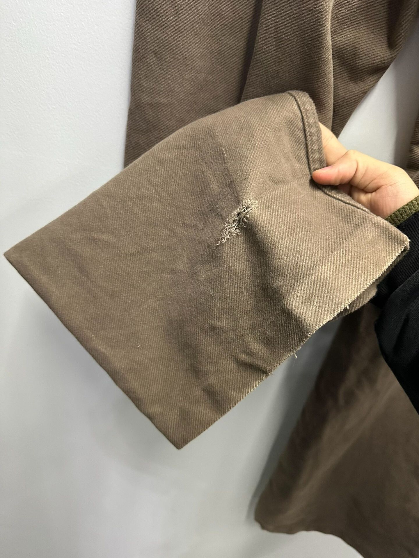 Rick Owens Rick Owens Brown Geth Denim Pants 24FW Size US 29 - 3 Thumbnail