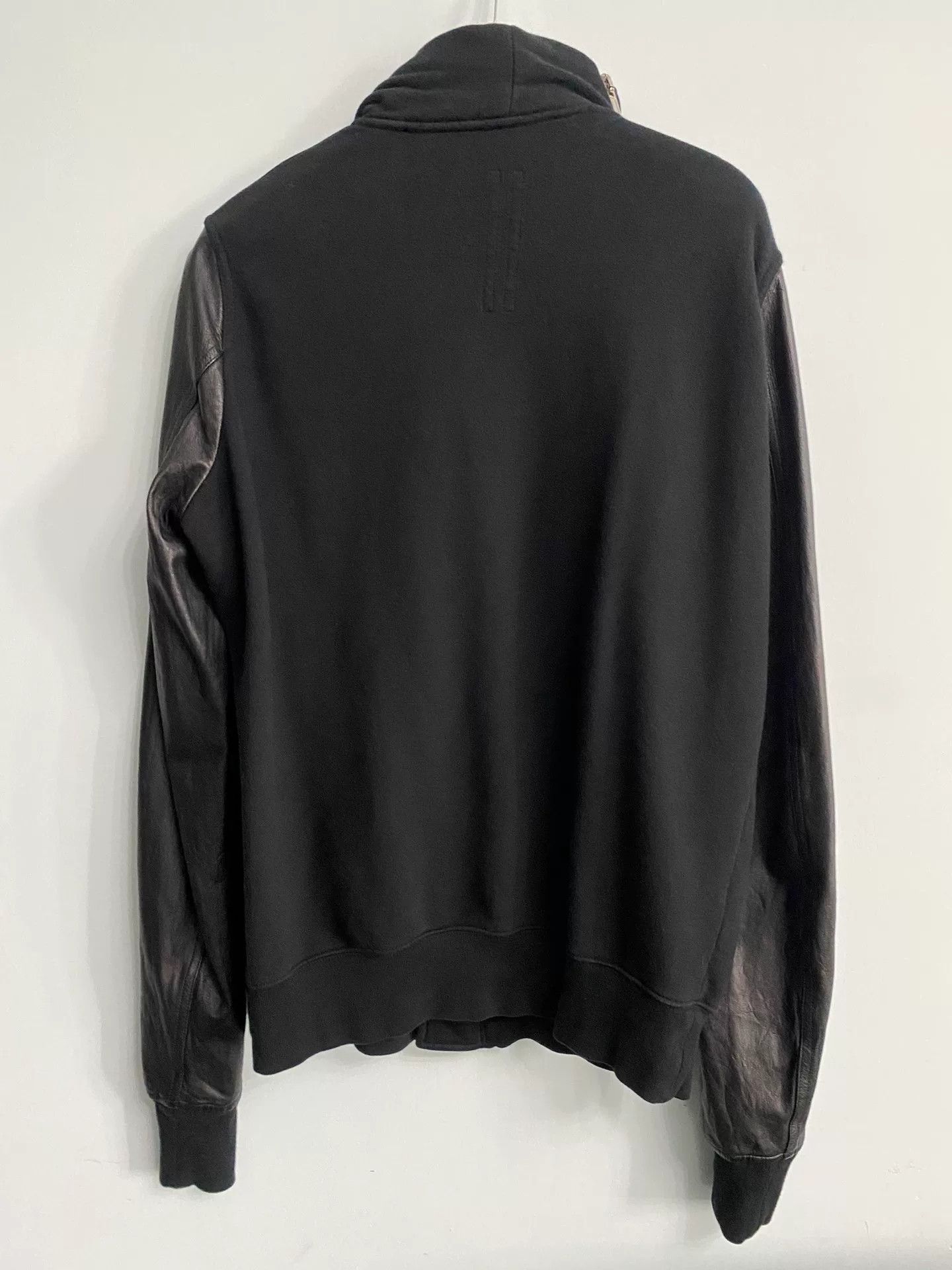 Rick Owens Rick Owens Black Leather Sleeve Jacket Size US L / EU 52-54 / 3 - 2 Thumbnail