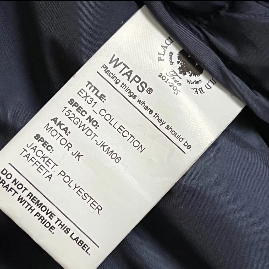 Wtaps WTAPS Navy Casual Jacket for Men Size US M / EU 48-50 / 2 - 9 Thumbnail
