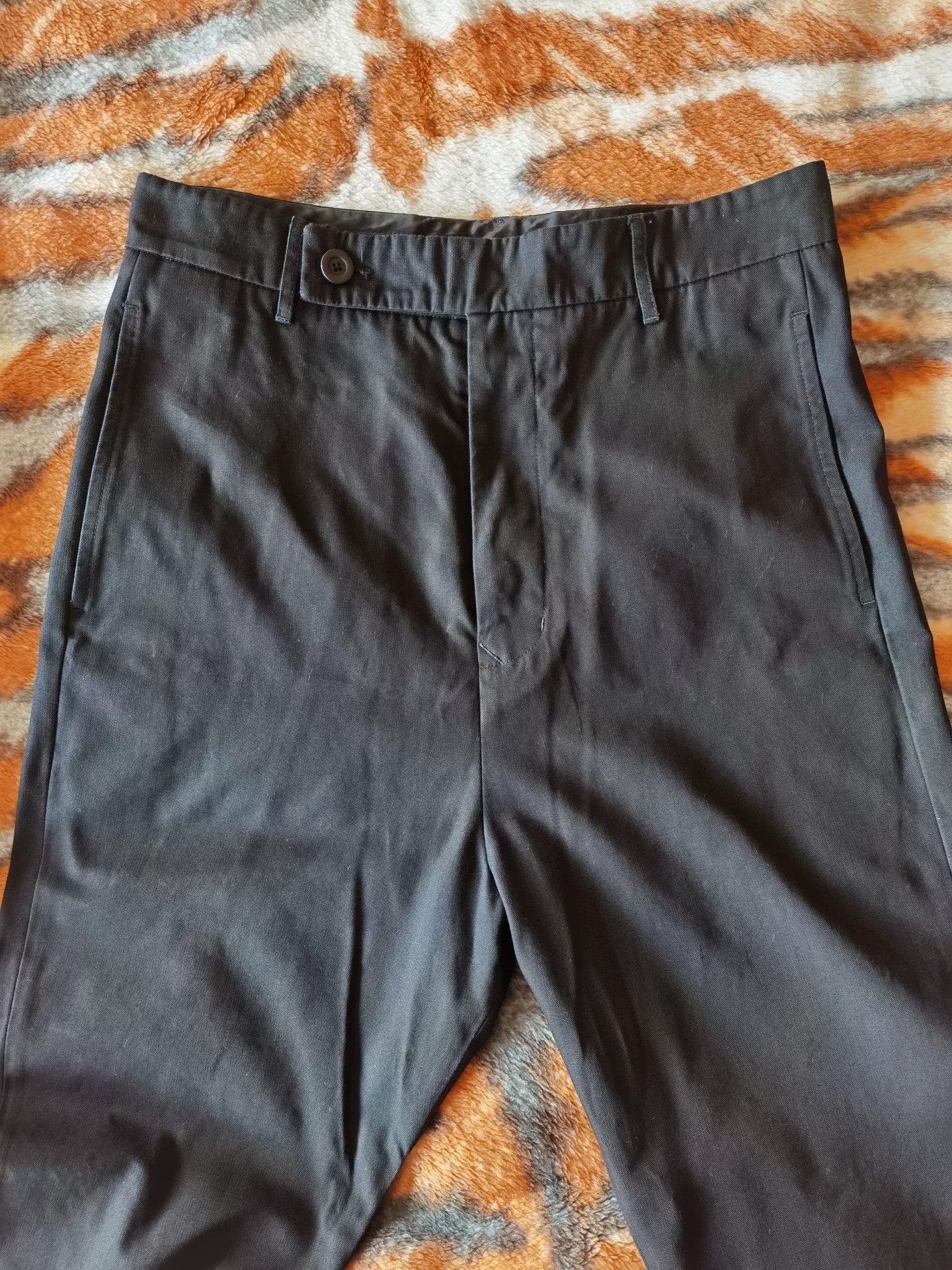 Rick Owens Rick Owens Black Drop-Crotch Casual Pants Size US 32 / EU 48 - 3 Thumbnail
