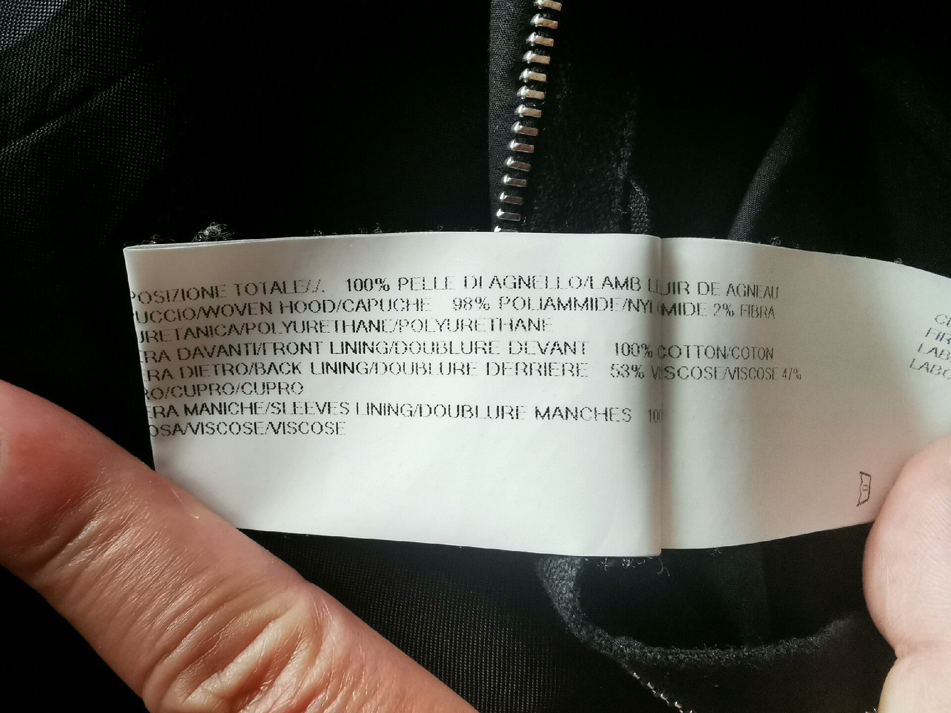 Rick Owens Rick Owens Black Leather Jacket Size 50 Size US M / EU 48-50 / 2 - 9 Thumbnail