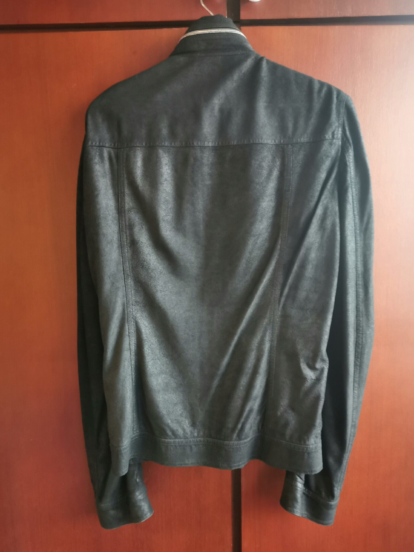 Rick Owens Rick Owens Black Leather Jacket Size 50 Size US M / EU 48-50 / 2 - 2 Thumbnail