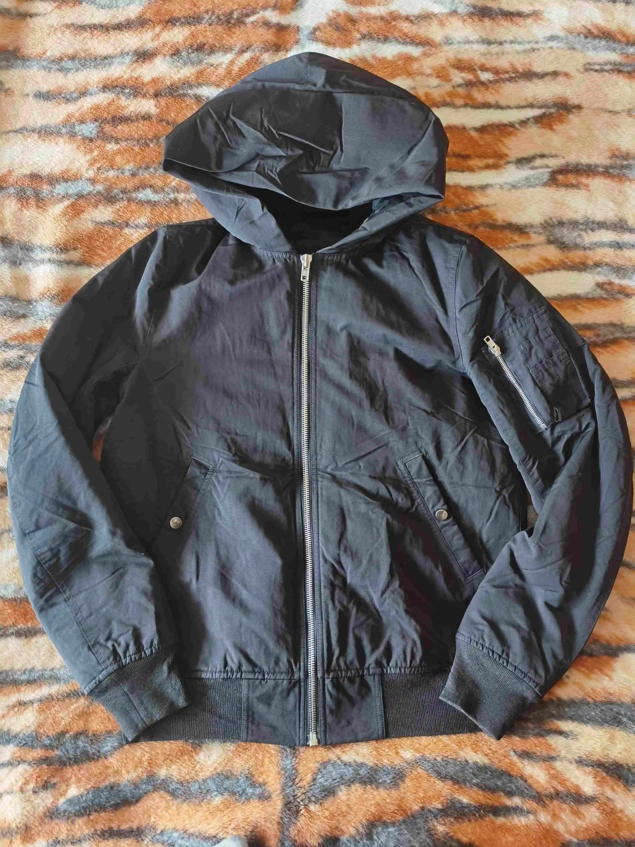Rick Owens Rick Owens MA-1 Hooded Jacket Size US M / EU 48-50 / 2 - 2 Thumbnail