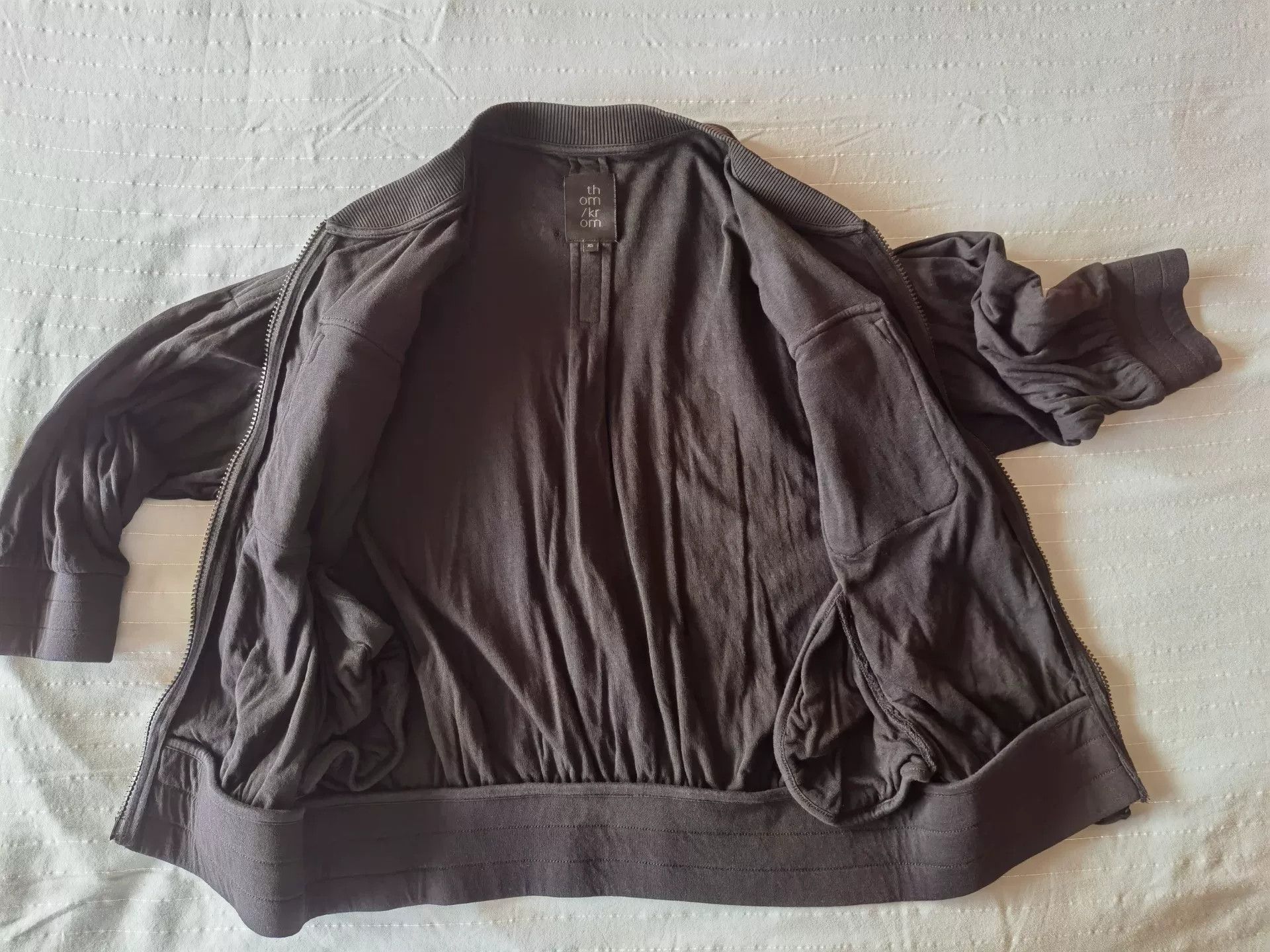 Thom Krom Thom Krom Black Cotton Jacket for Women Size XS / US 0-2 / IT 36-38 - 4 Thumbnail