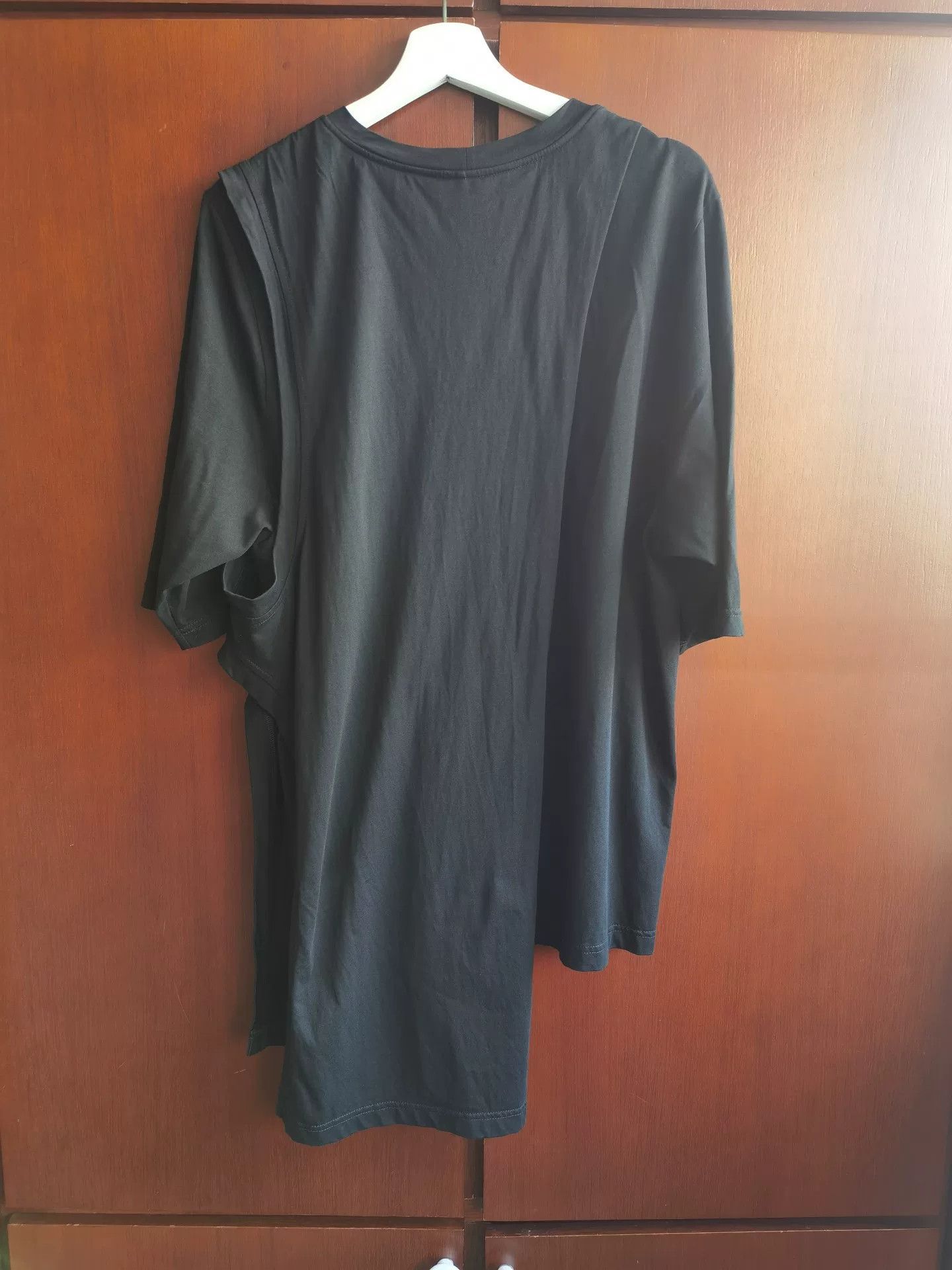 Rick Owens Rick Owens Women's Black T-shirt Size M / US 6-8 / IT 42-44 - 2 Thumbnail