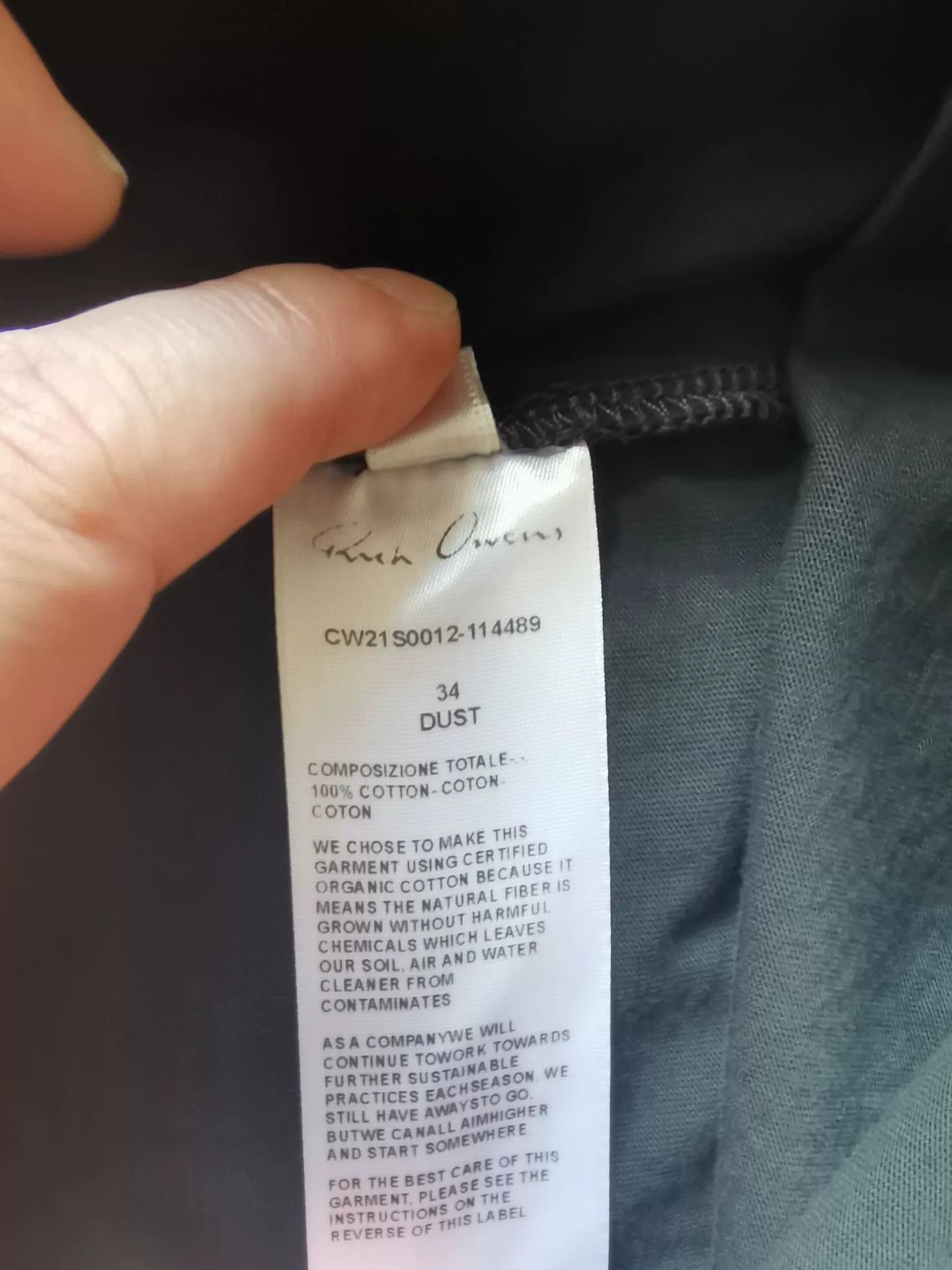 Rick Owens Rick Owens Women's Black T-shirt Size M / US 6-8 / IT 42-44 - 7 Thumbnail